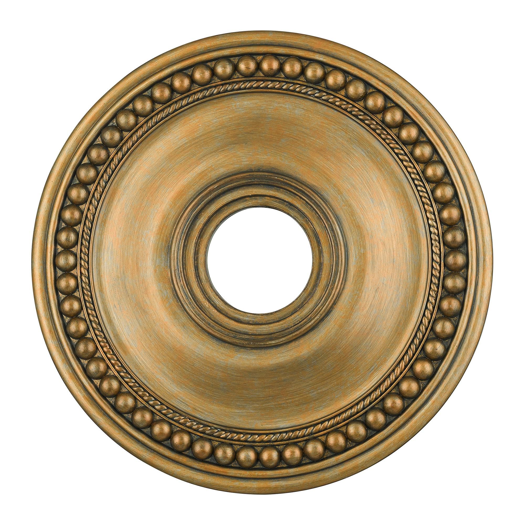 Shown in Hand Painted Antique Gold Leaf finish