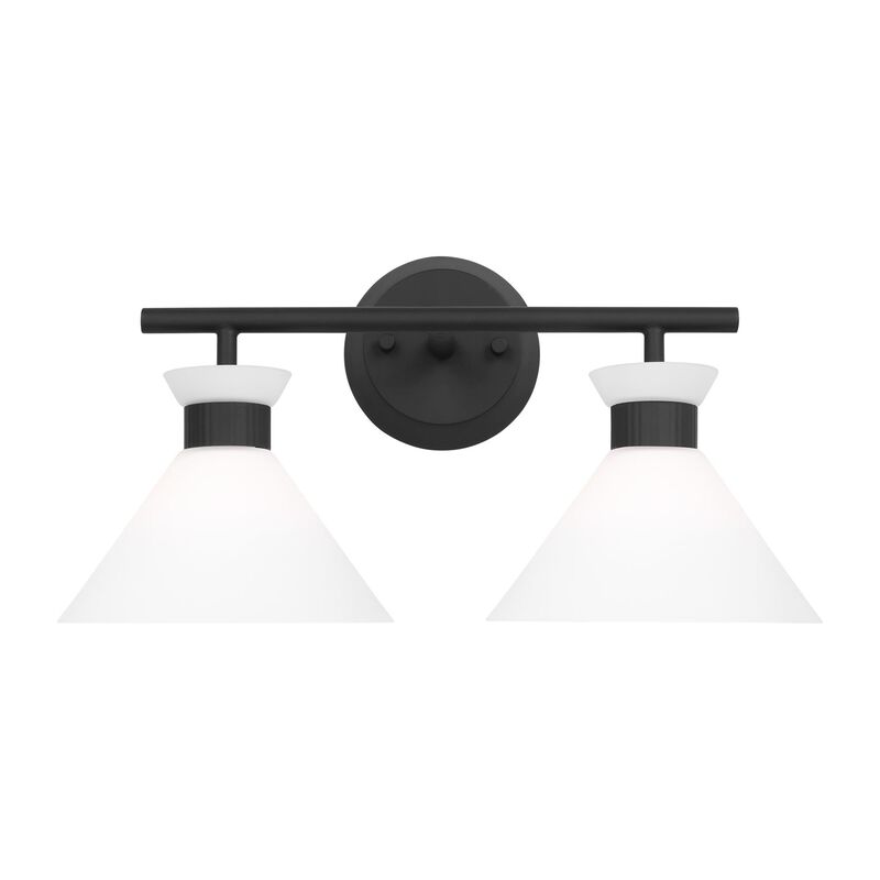 Drew & Jonathan Belcarra 17 Inch 2 Light Bath Vanity Light by Visual Comfort Studio