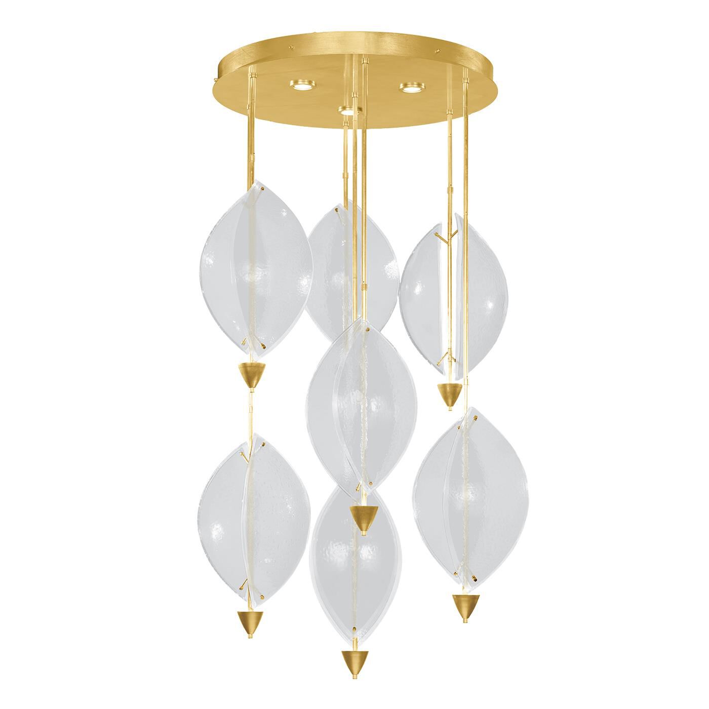 Barclay Butera Embark 40 Inch Multi Light Pendant by Fine Art Handcrafted Lighting