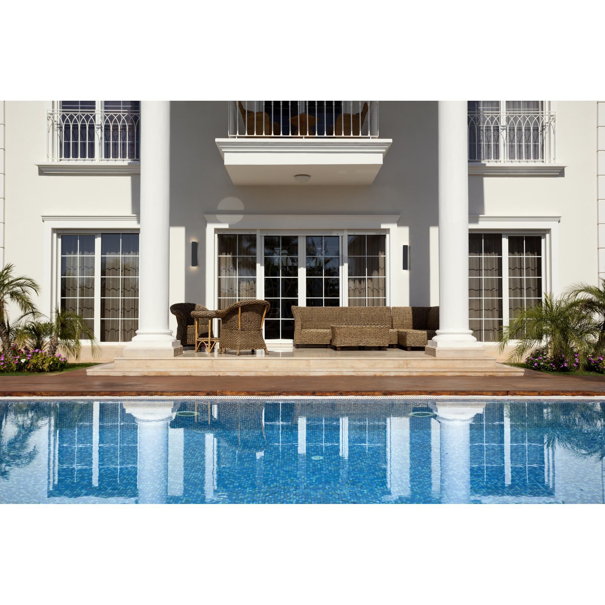 Landrum 24 Inch Tall 2 Light LED Outdoor Wall Light by Z-Lite