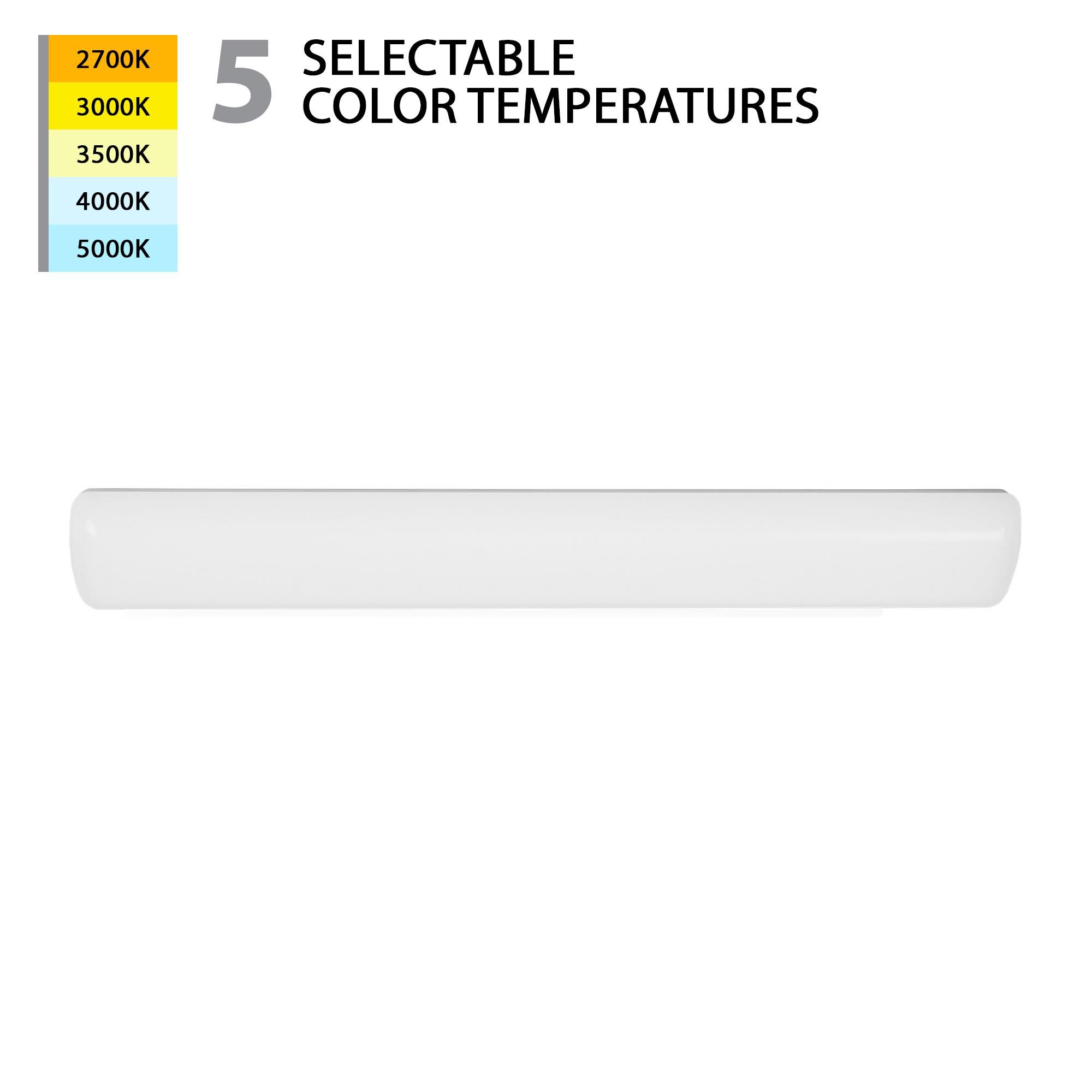 Shown in White finish