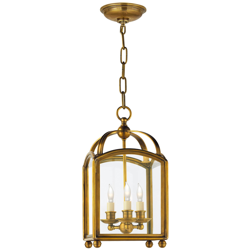 Chapman & Myers Archtop 8 Inch Cage Pendant by Visual Comfort Signature Collection