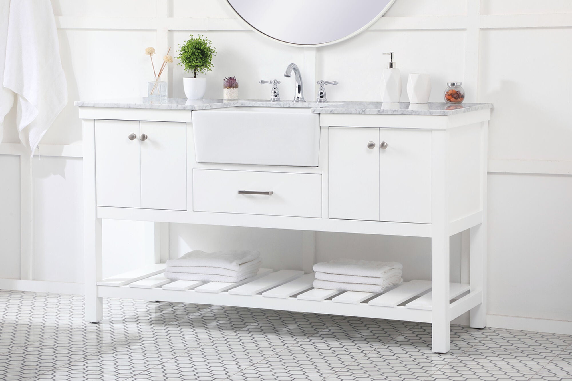 Clement 22 Inch Bath Vanity Cabinet,