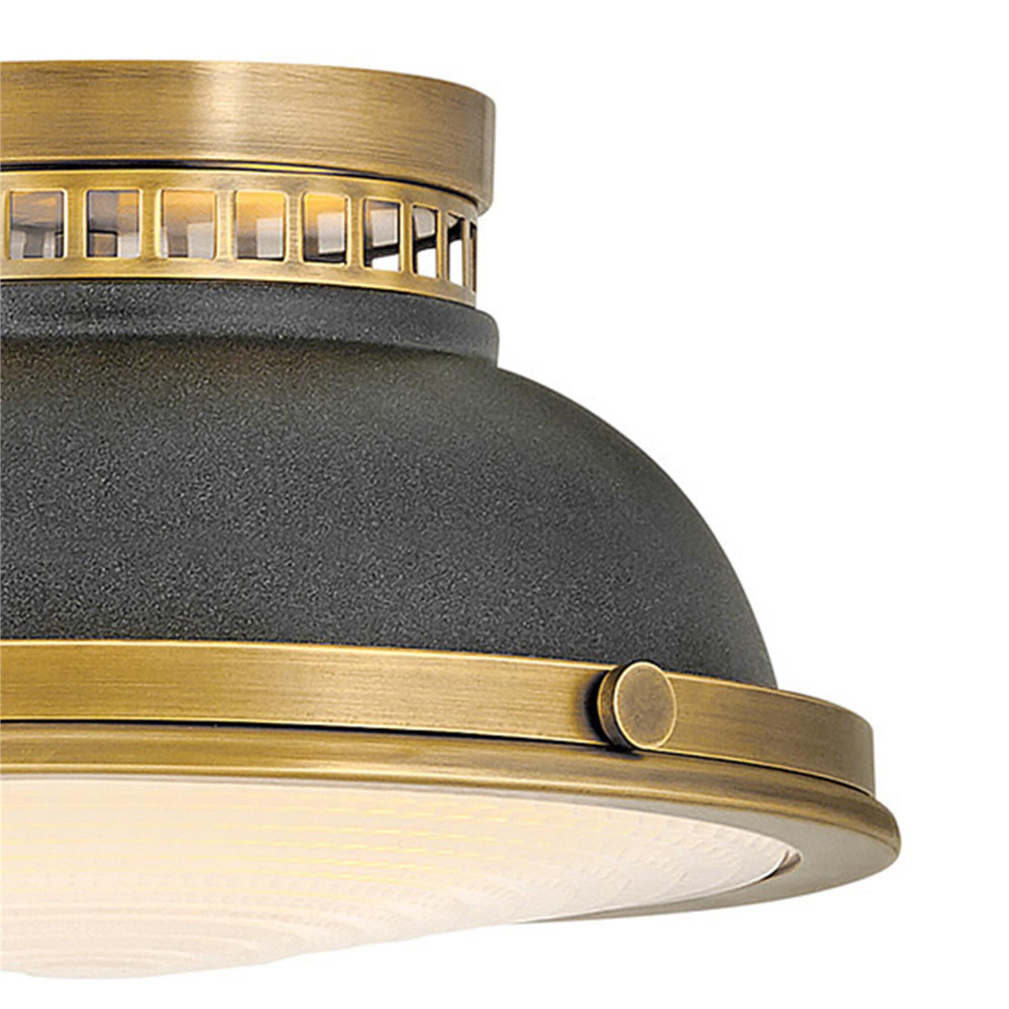 Emery 13 Inch 2 Light Flush Mount,