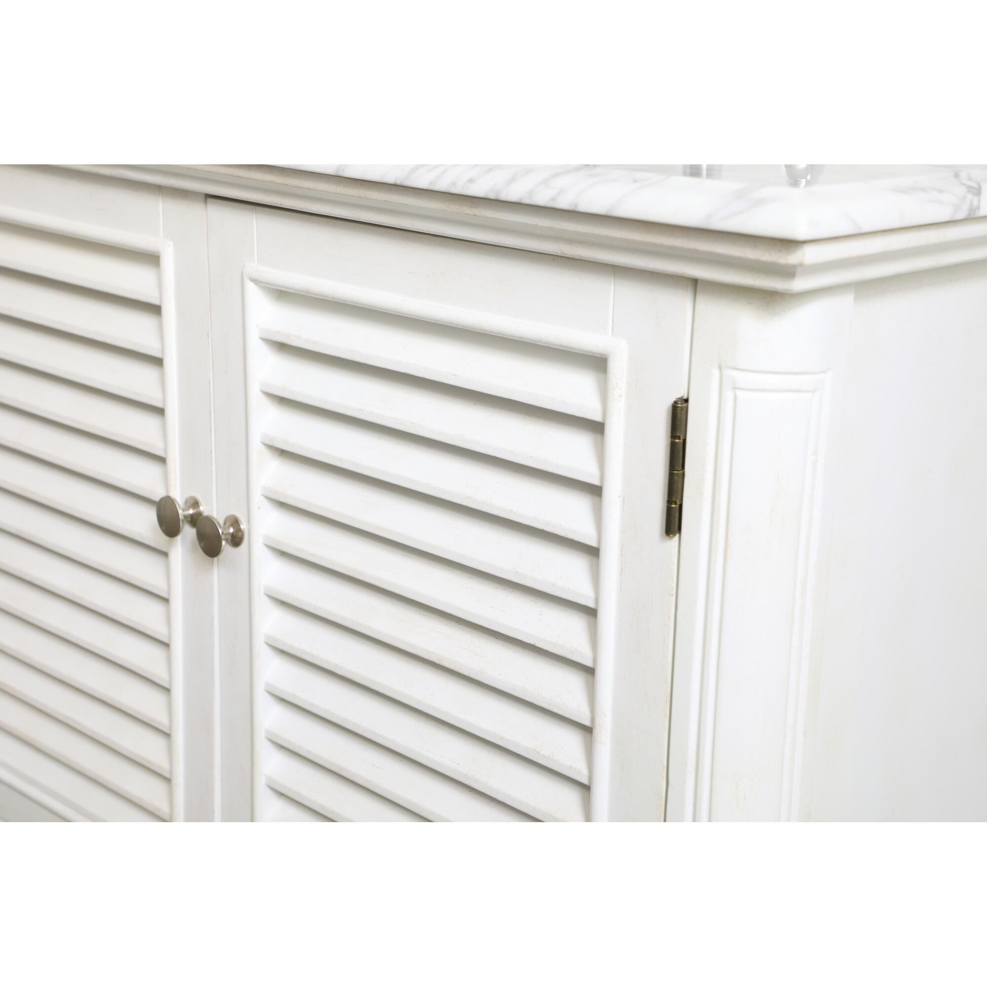 Shown in Antique White finish