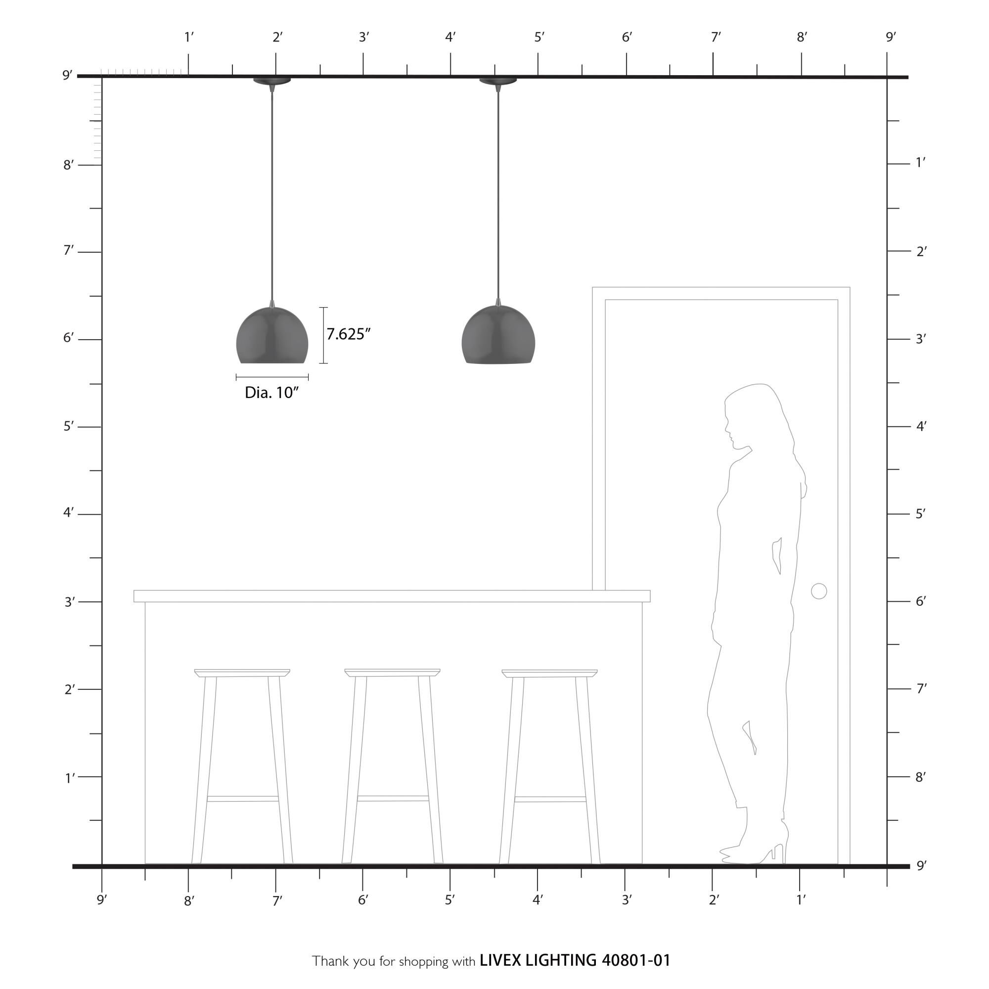 Livex Lighting Piedmont Mini Pendant