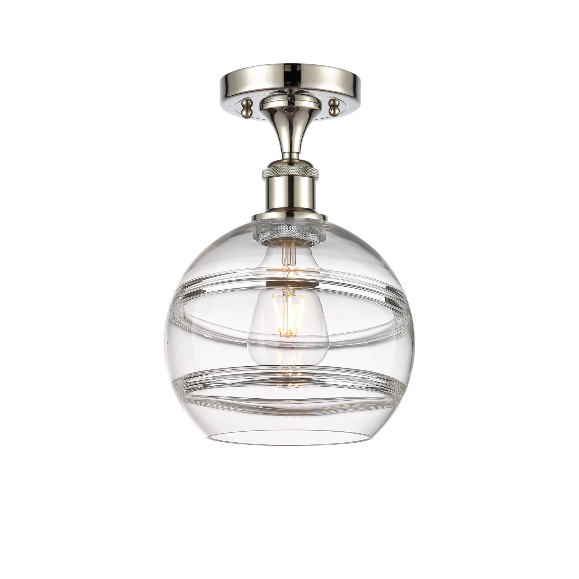 Bruno Marashlian Rochester 8 Inch Semi Flush Mount by Innovations Lighting