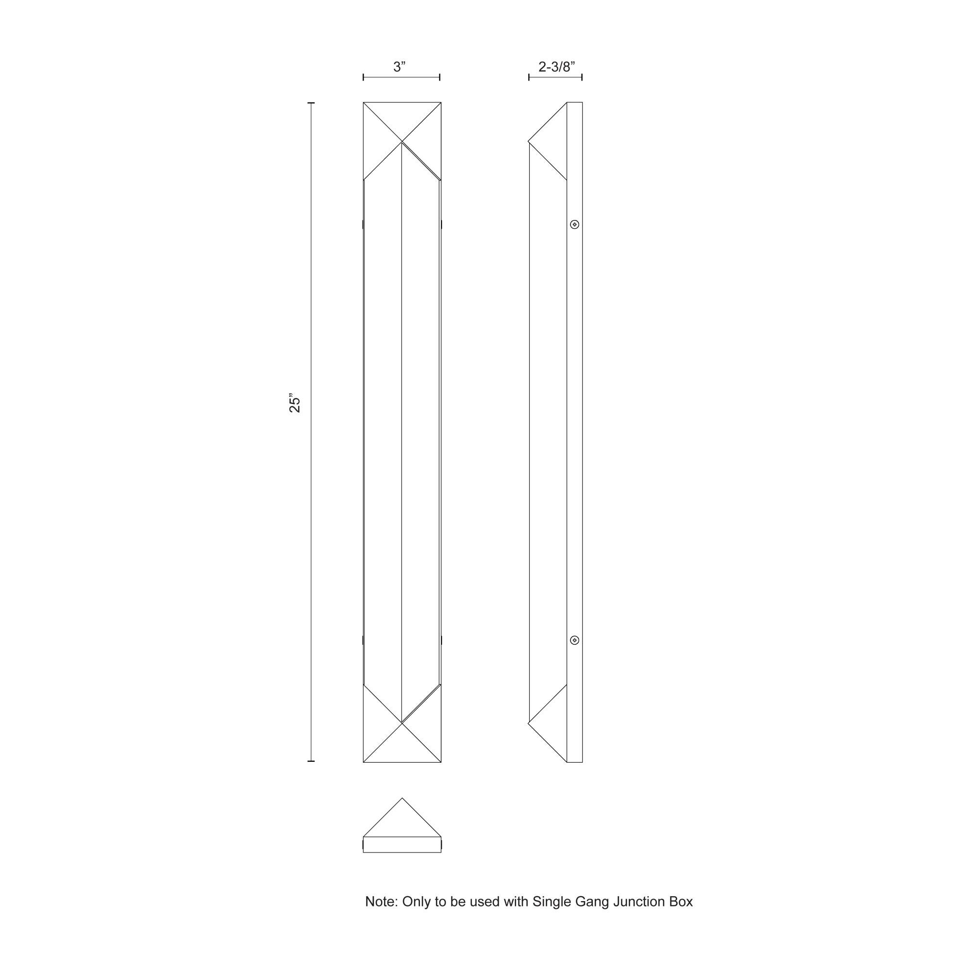 Shown in Vintage Brass finish