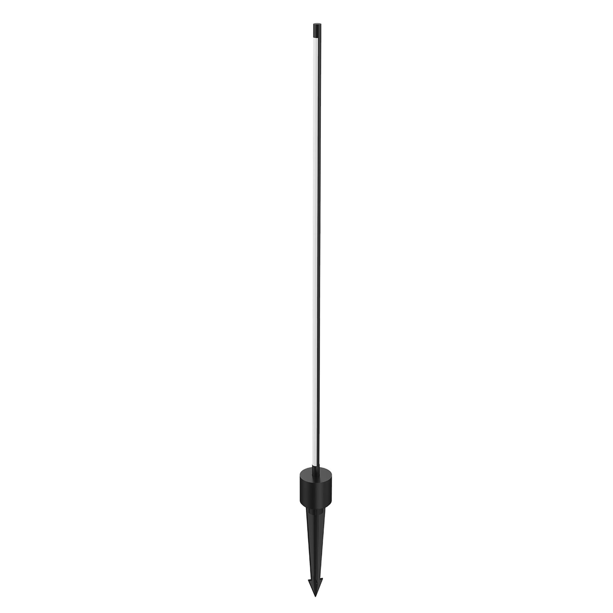 Shown in Black finish and Frosted Acrylic glass