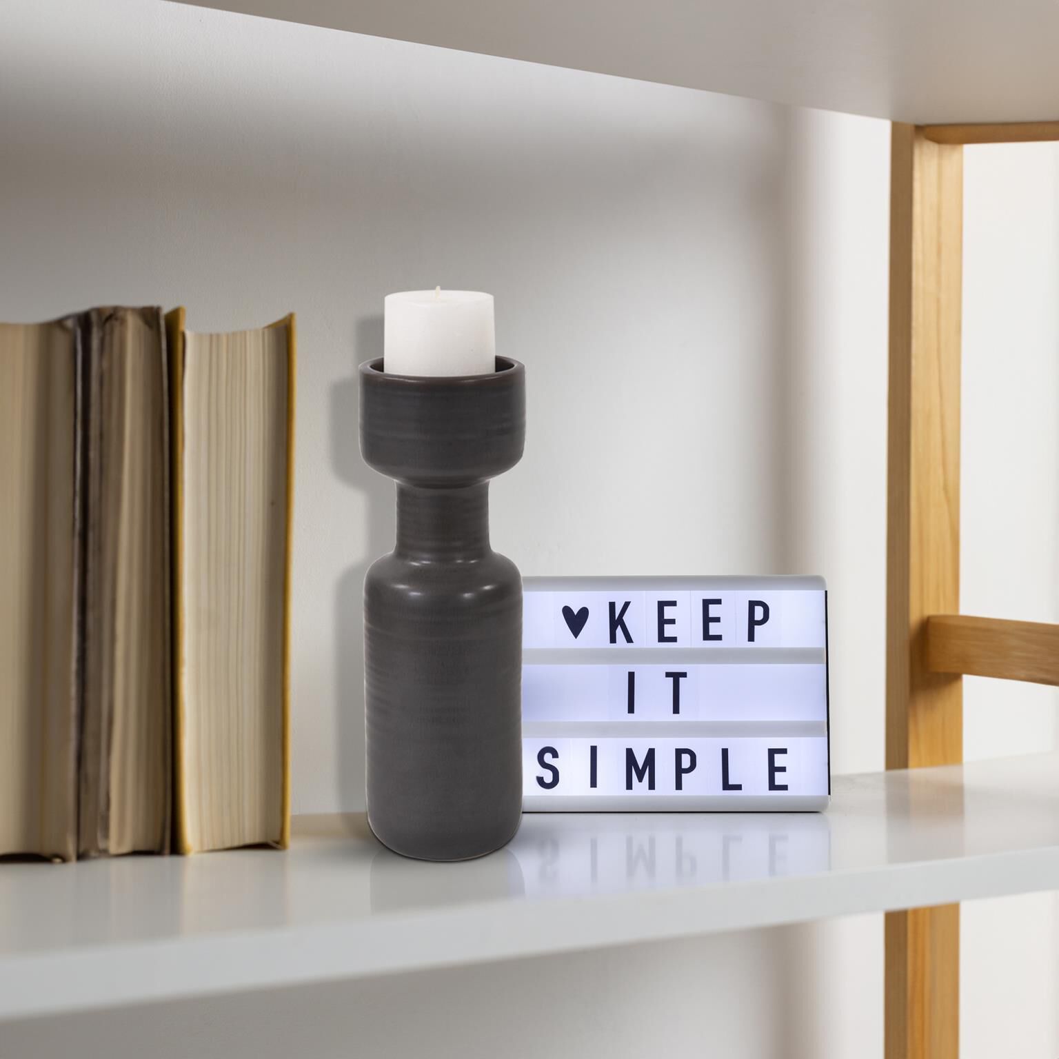 The Ryman Candle Holder by Howard Elliott Collection