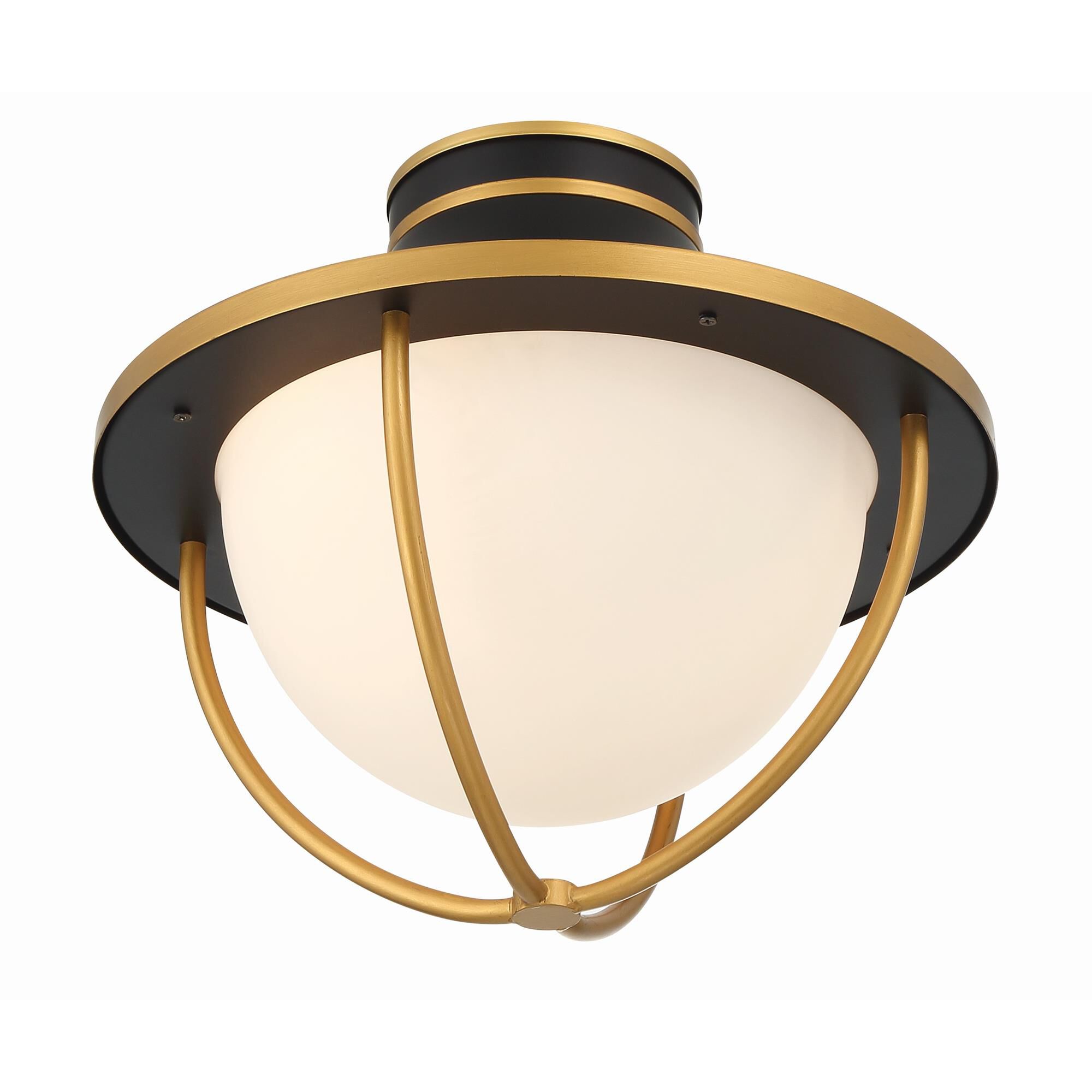Shown in Matte Black and Textured Gold finish