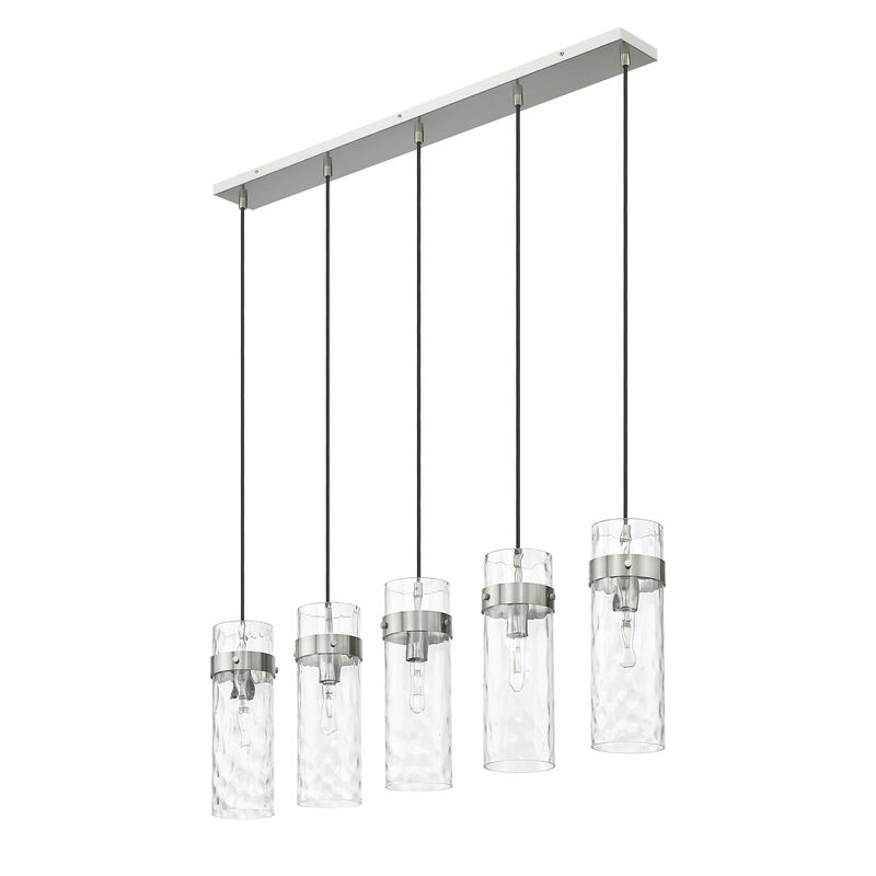 Fontaine 44 Inch 5 Light Linear Chandelier by Z-Lite