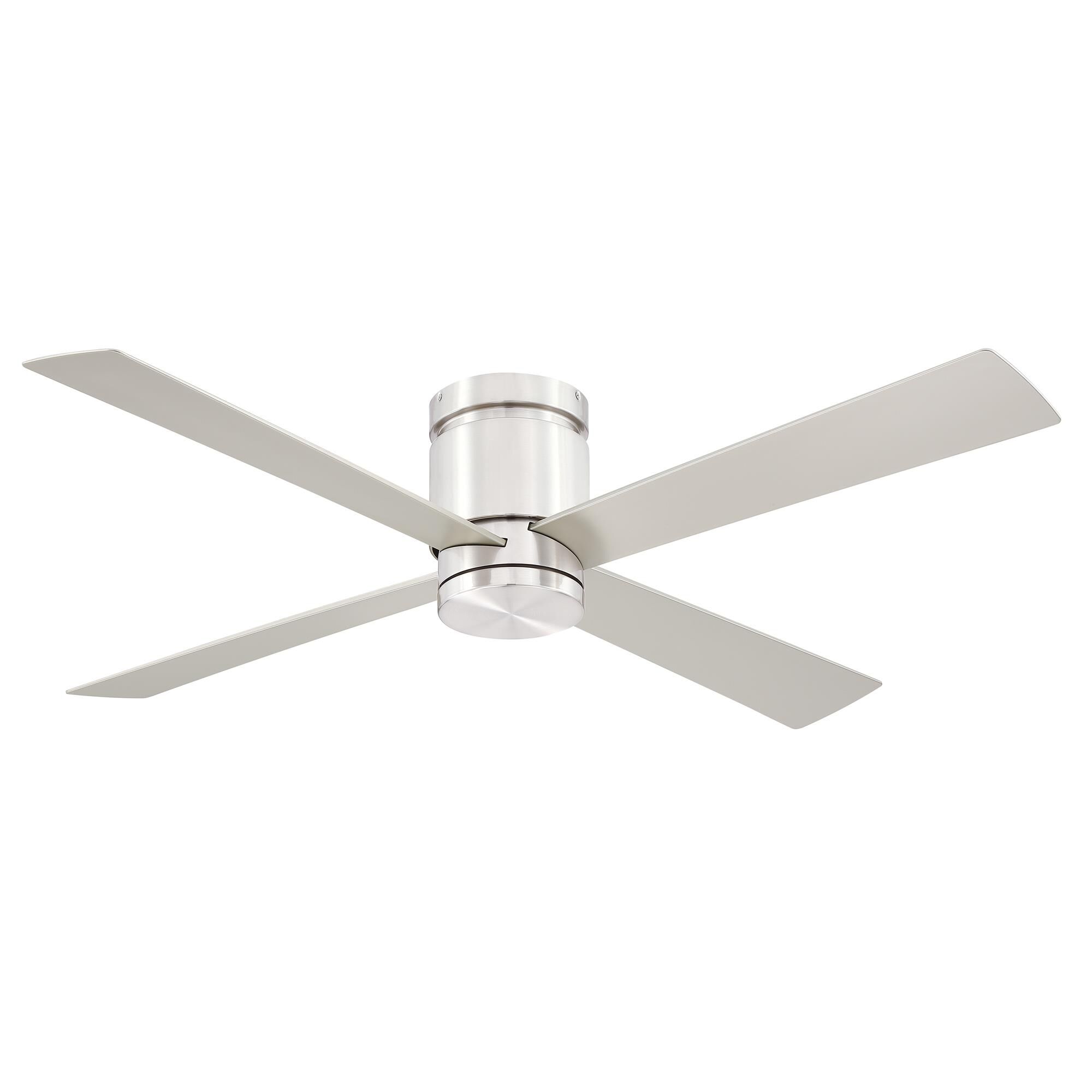 Kwartet 52 Inch Flush Mount Fan with Light Kit,