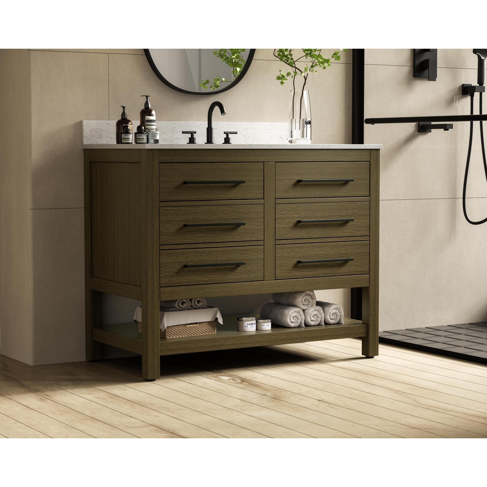 Karson 42 Inch Bath Vanity by Elegant Dcor