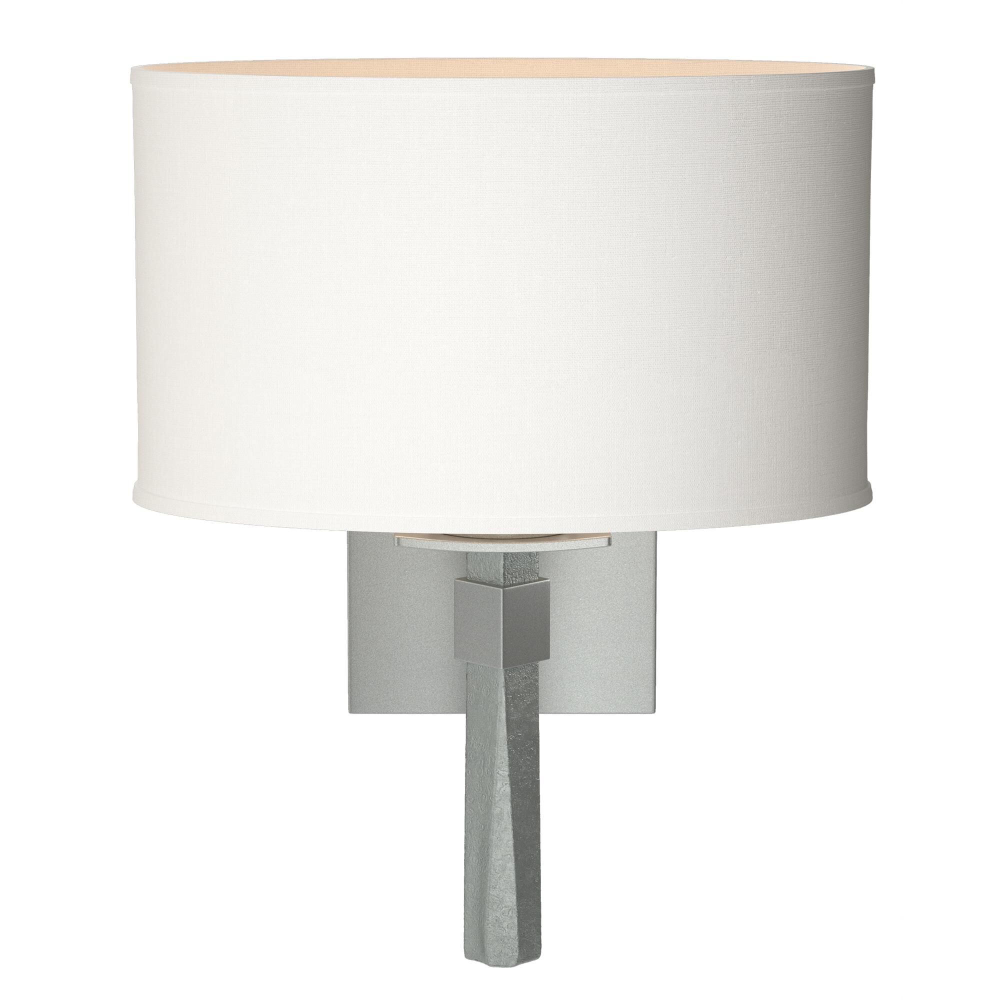 Shown in Vintage Platinum finish and Natural Anna shade