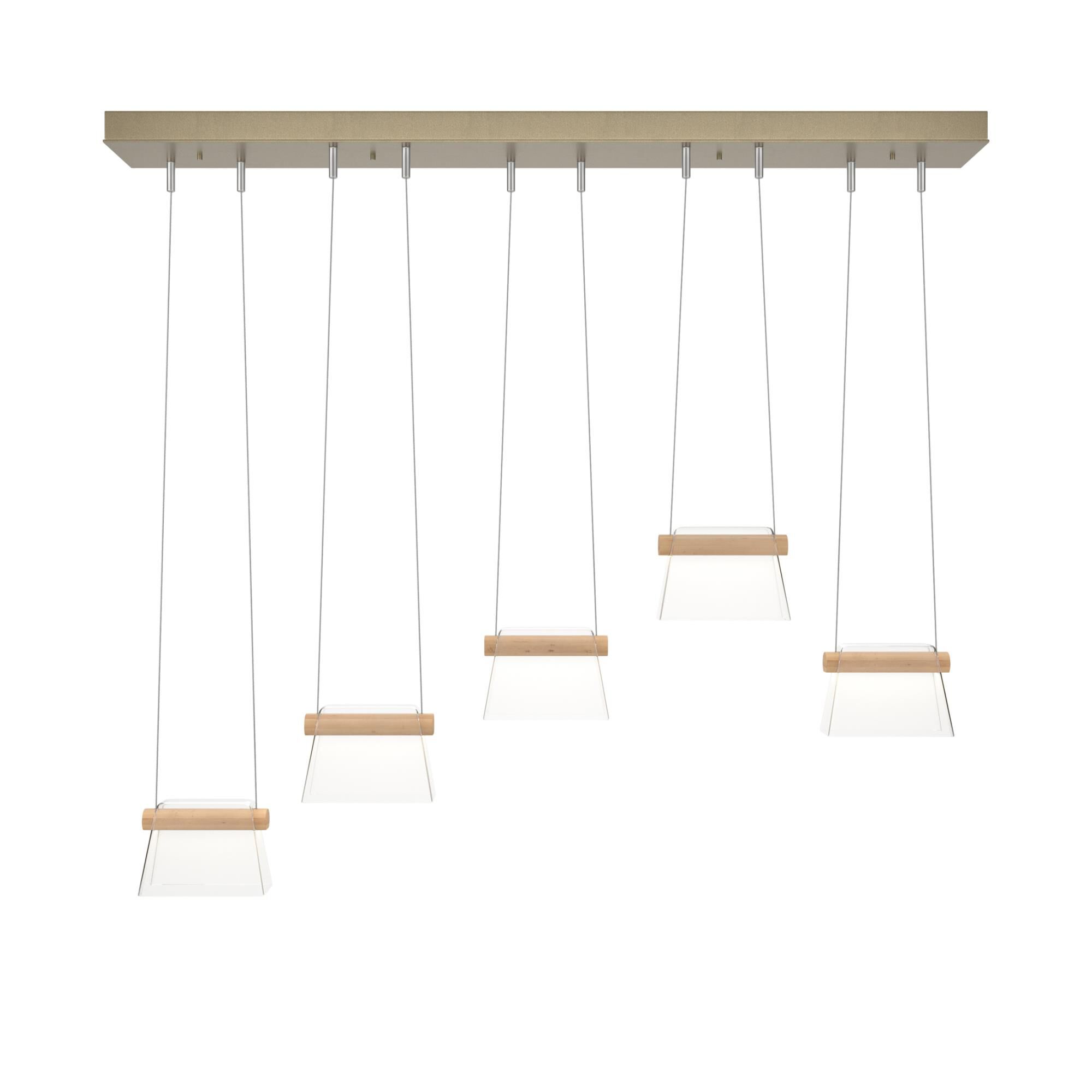 Hubbardton Forge More Cowbell 40 Inch LED Linear Suspension Light