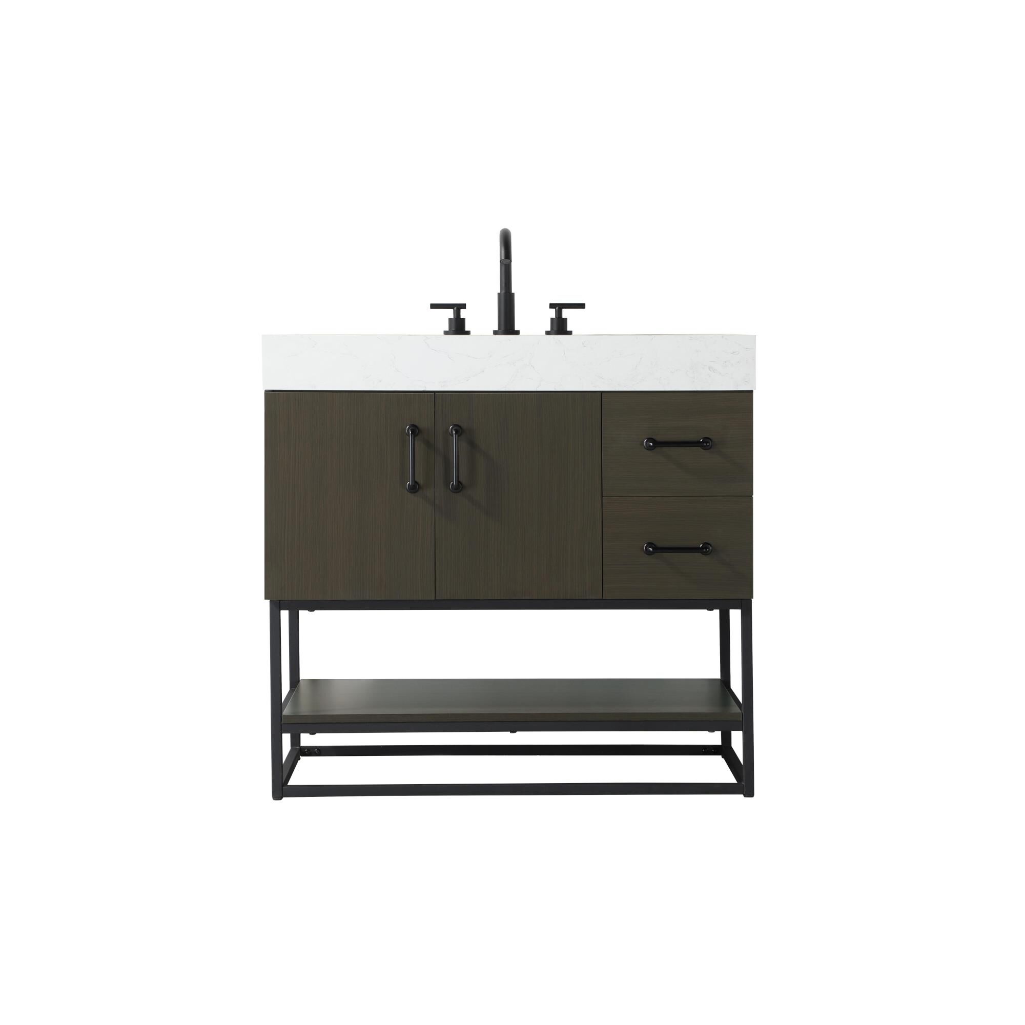 Shown in Mocha Brown finish