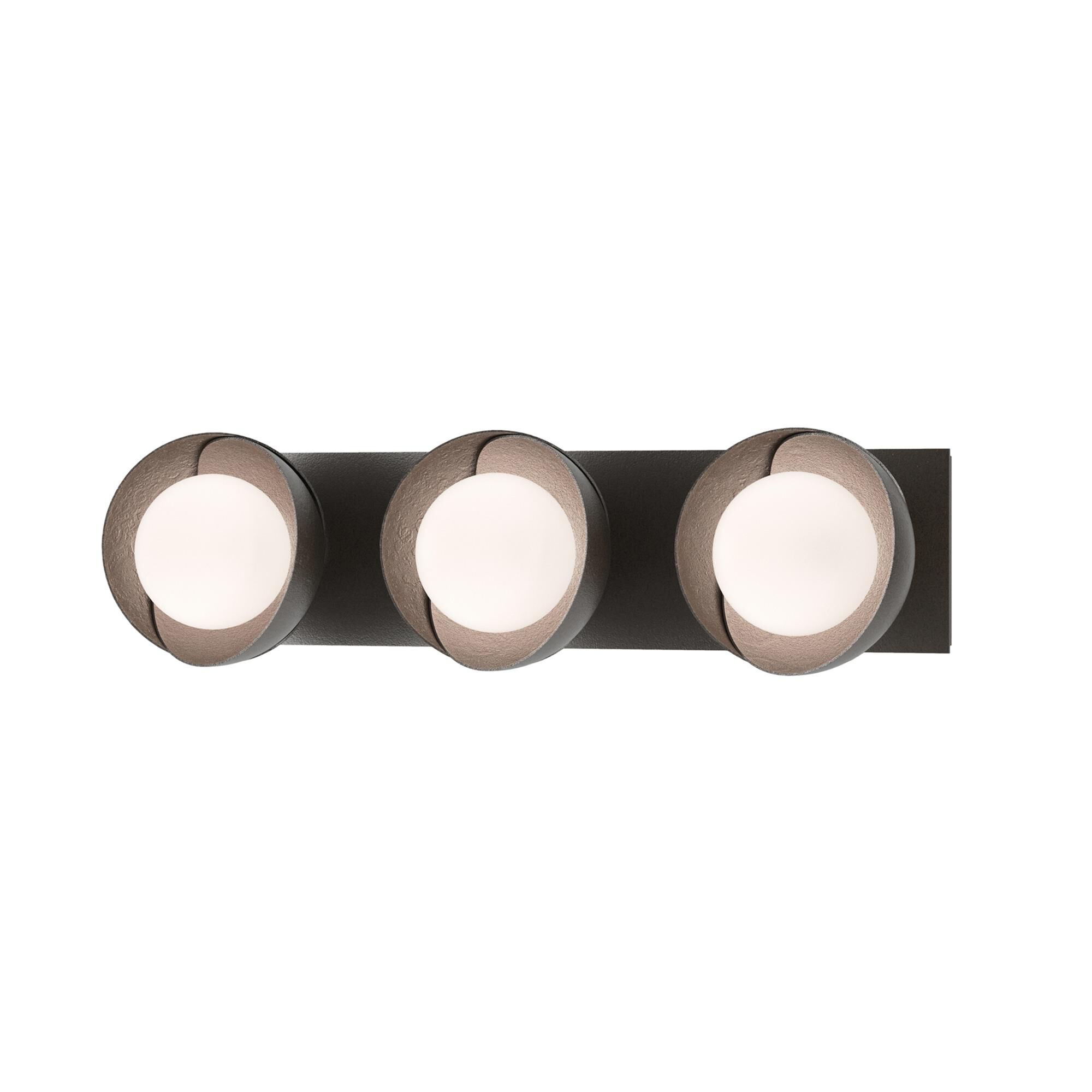 Shown in Oil Rubbed Bronze finish and Opal glass and Oil Rubbed Bronze (14) accent