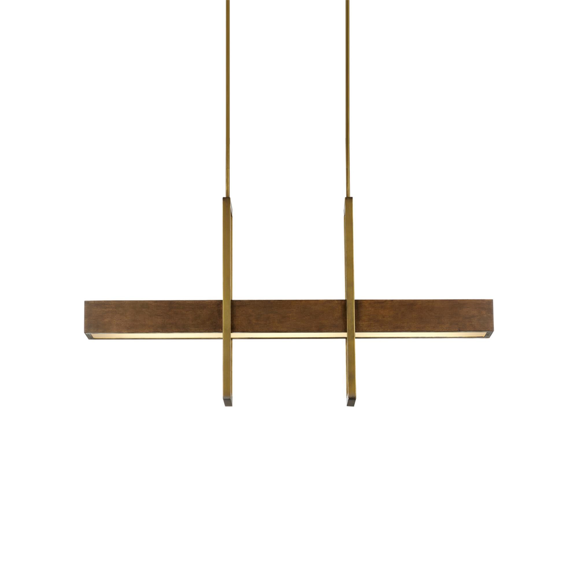 Tonbridge 50 Inch 3 Light LED Linear Suspension Light,
