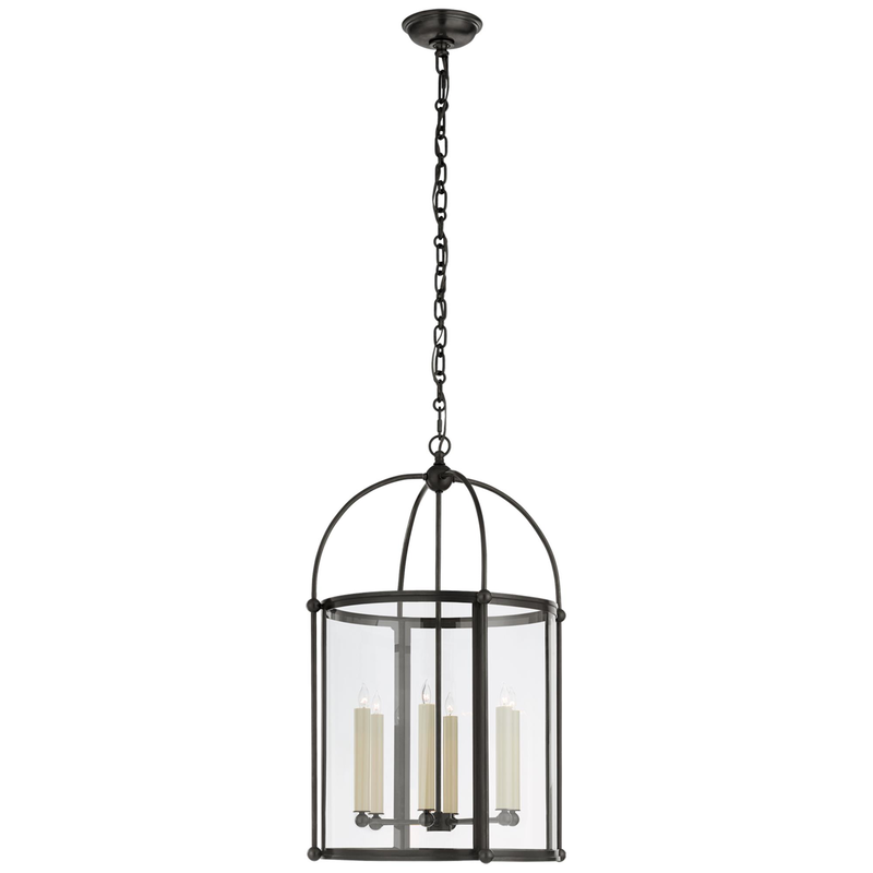 Chapman & Myers Plantation Round 19 Inch Cage Pendant by Visual Comfort Signature Collection