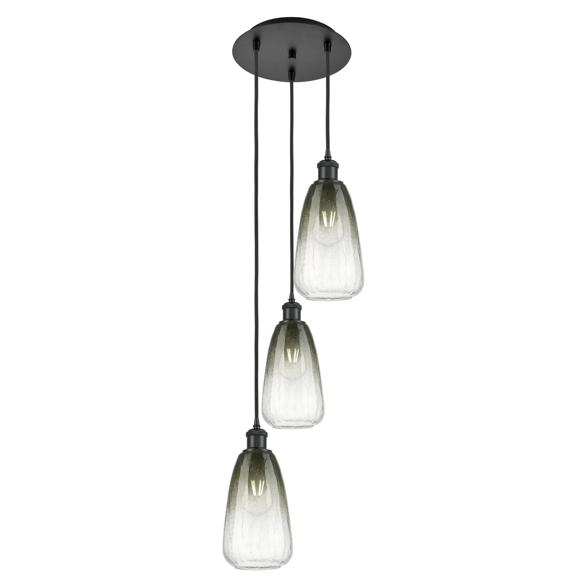 Bruno Marashlian Brookhaven Almond 13 Inch Multi Light Pendant by Innovations Lighting