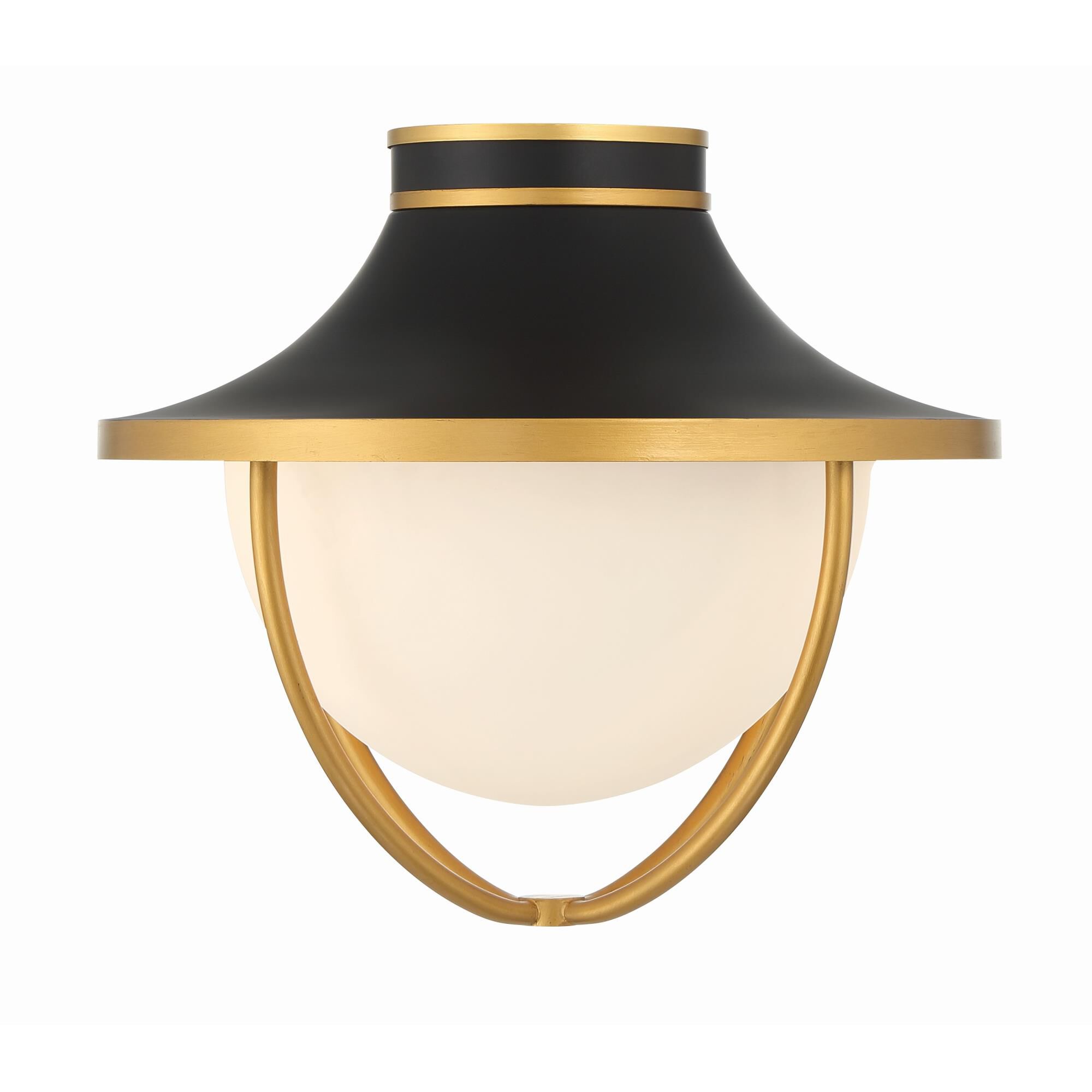 Shown in Matte Black and Textured Gold finish