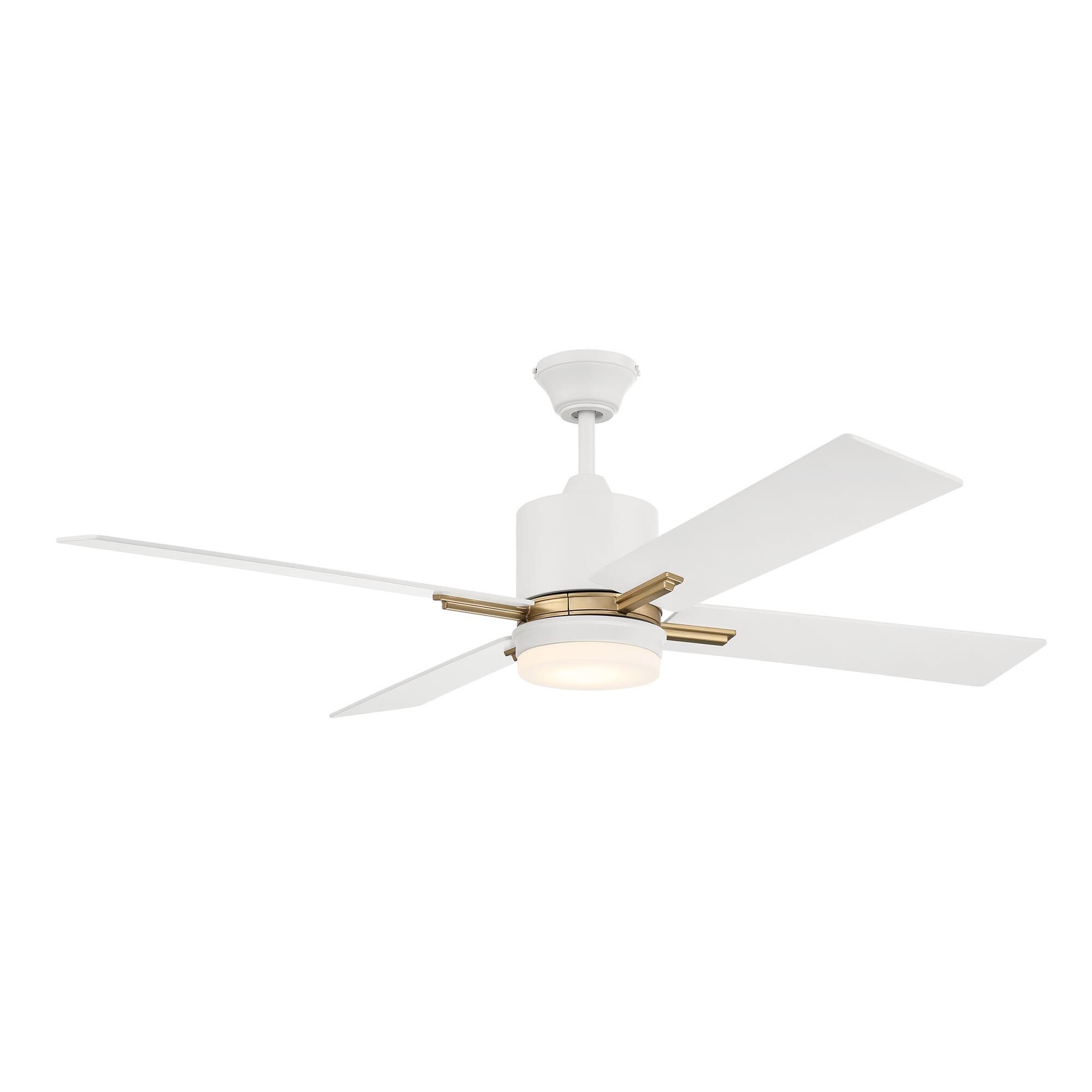 Teana 52 Inch Ceiling Fan with Light Kit,