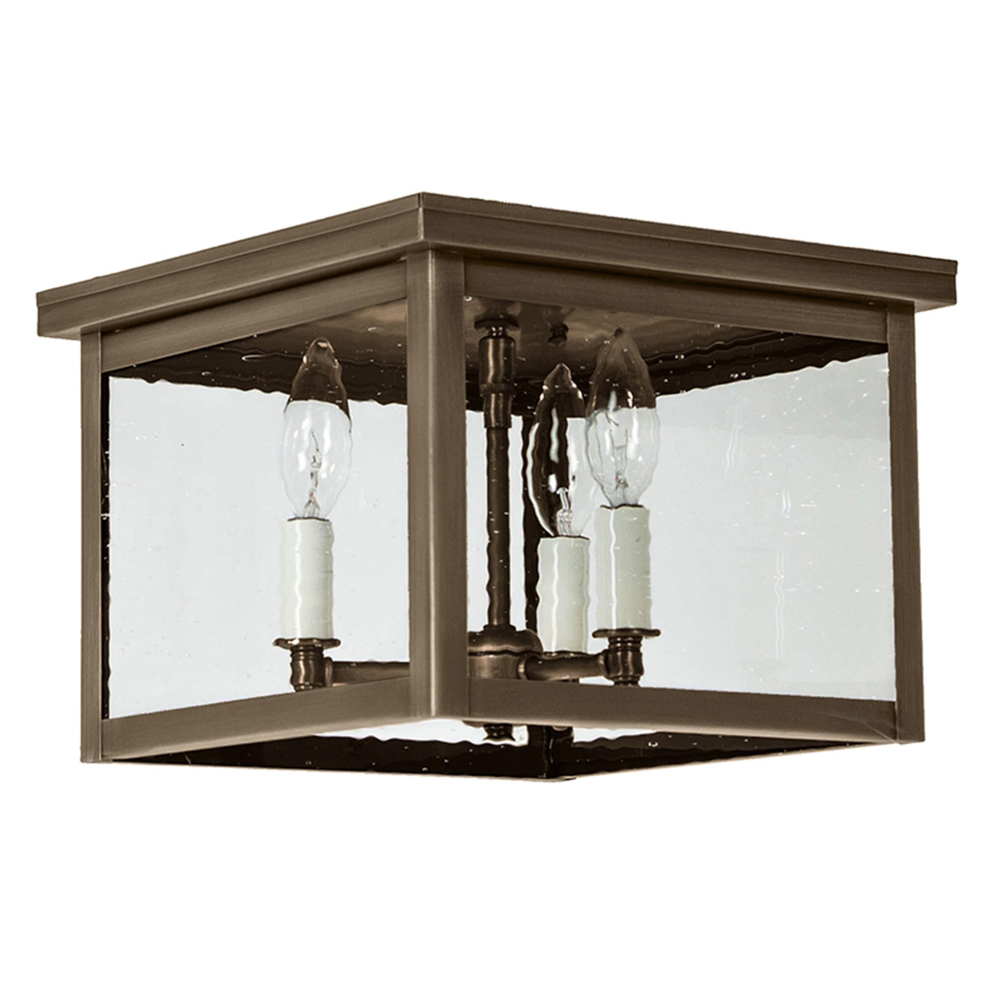 Williams 11 Inch 3 Light Outdoor Flush Mount,