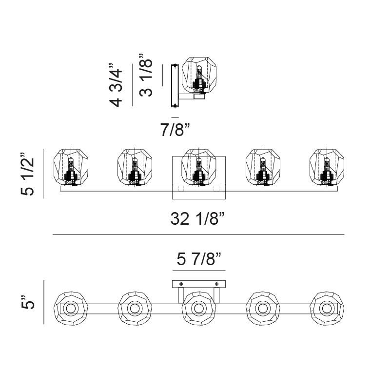 Shown in Aged Gold Brass finish