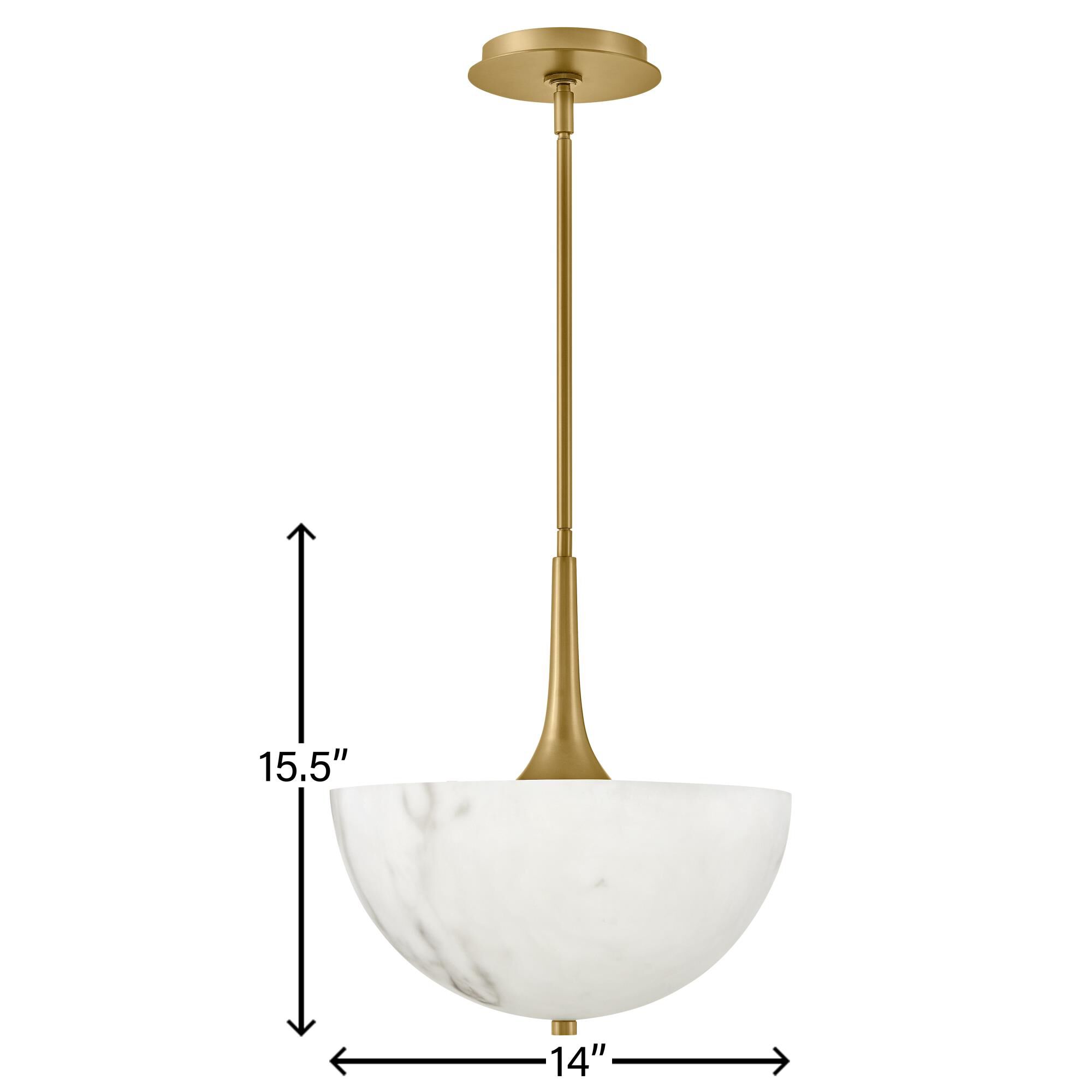 Inez 14 Inch LED Large Pendant by Fredrick Ramond