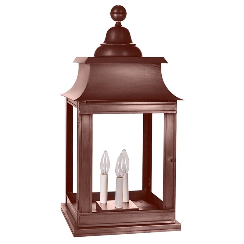 Concord 25 Inch 3 Light Outdoor Pier Lamp by Northeast Lantern