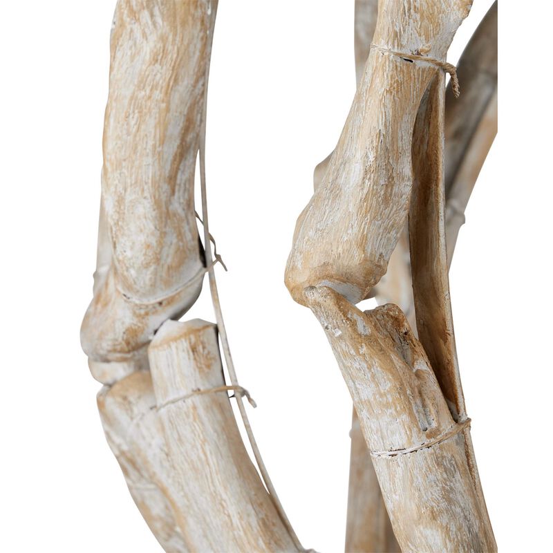 Driftwood 29 Inch Chandelier by Currey and Company