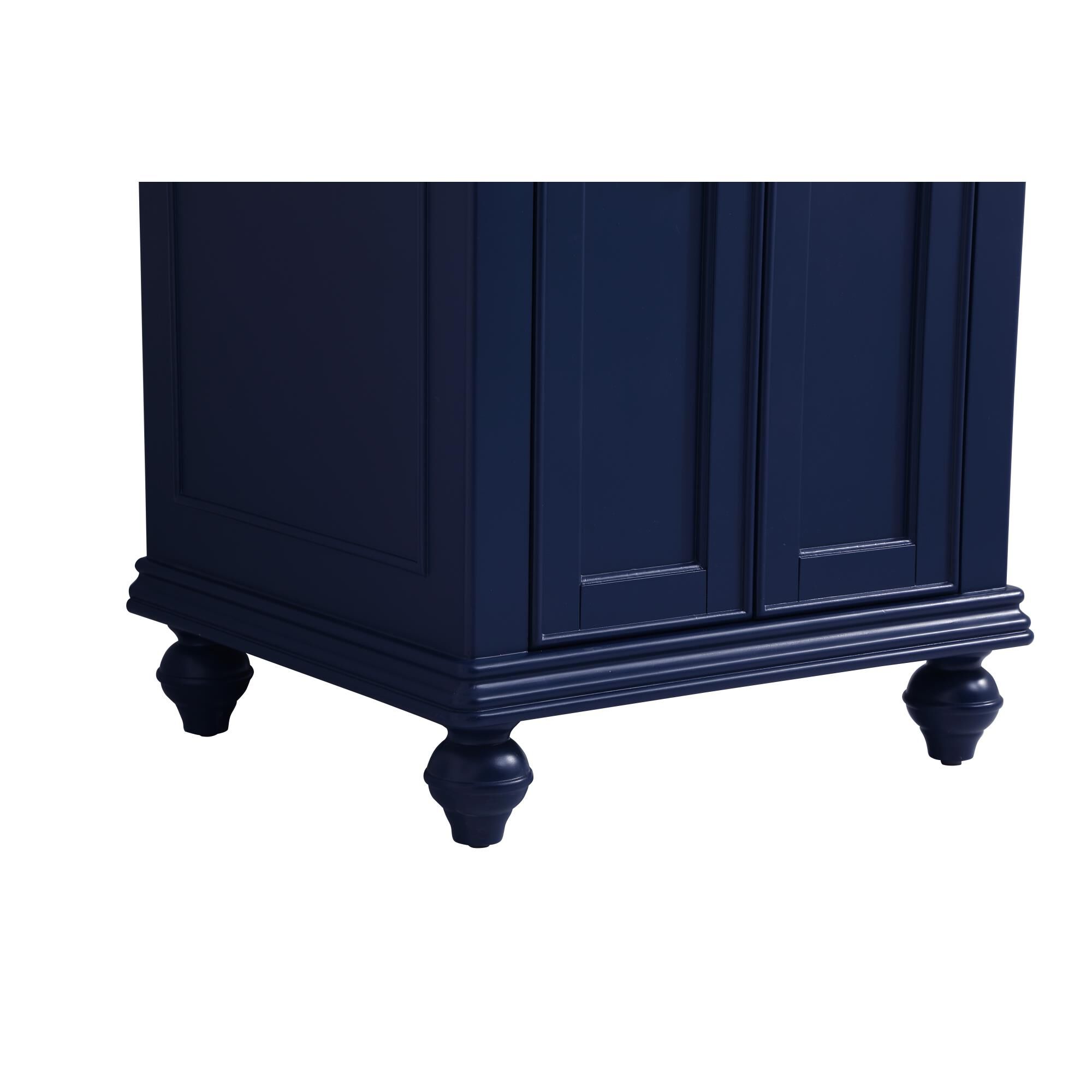 Shown in Blue finish