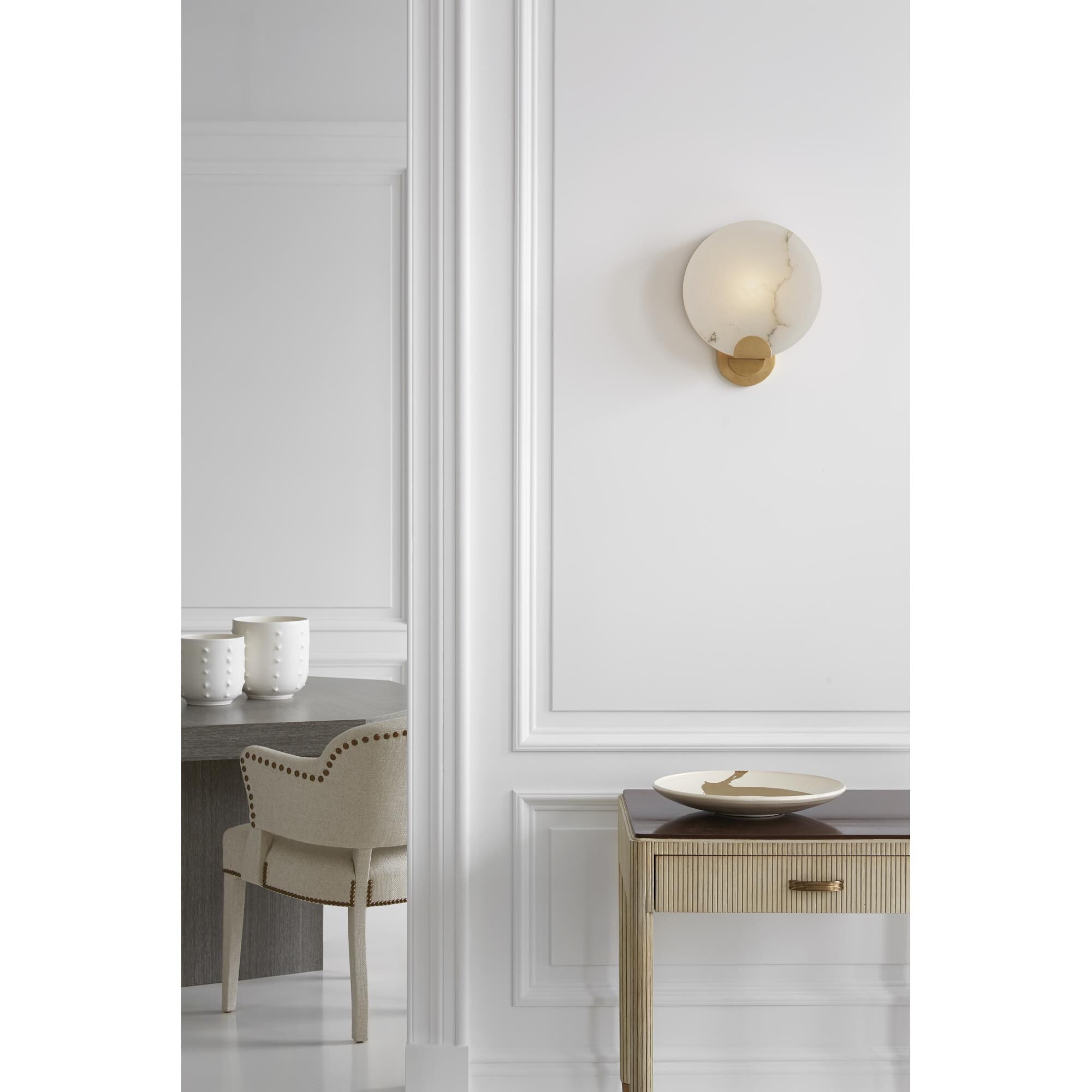 Visual Comfort Signature Collection AERIN Iveala 12 Inch Wall Sconce