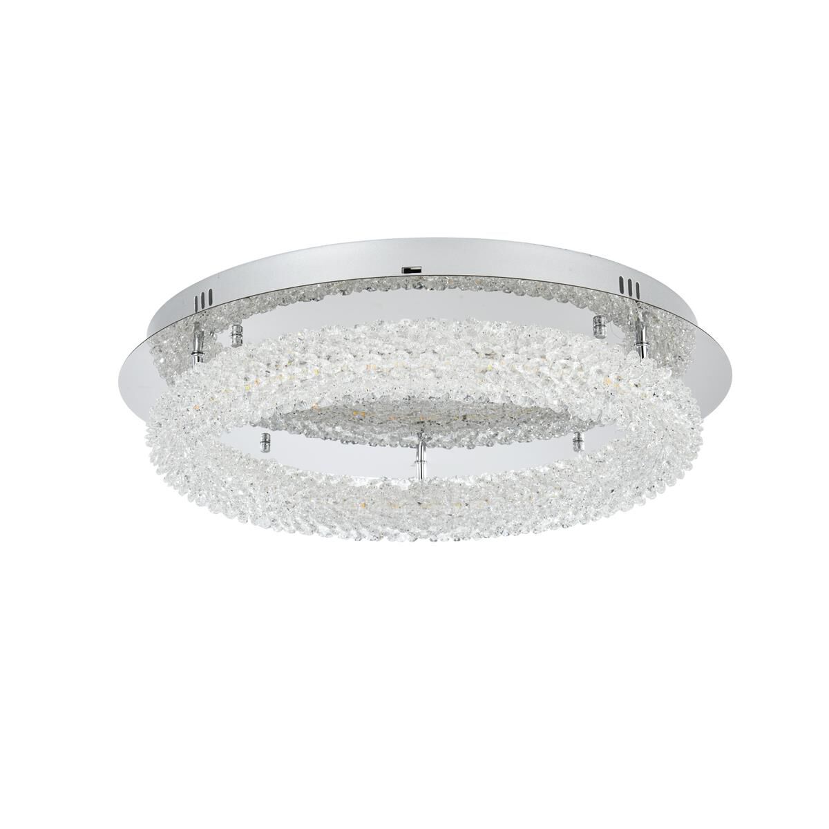 Bowen 22 Inch Semi Flush Mount by Elegant Lighting