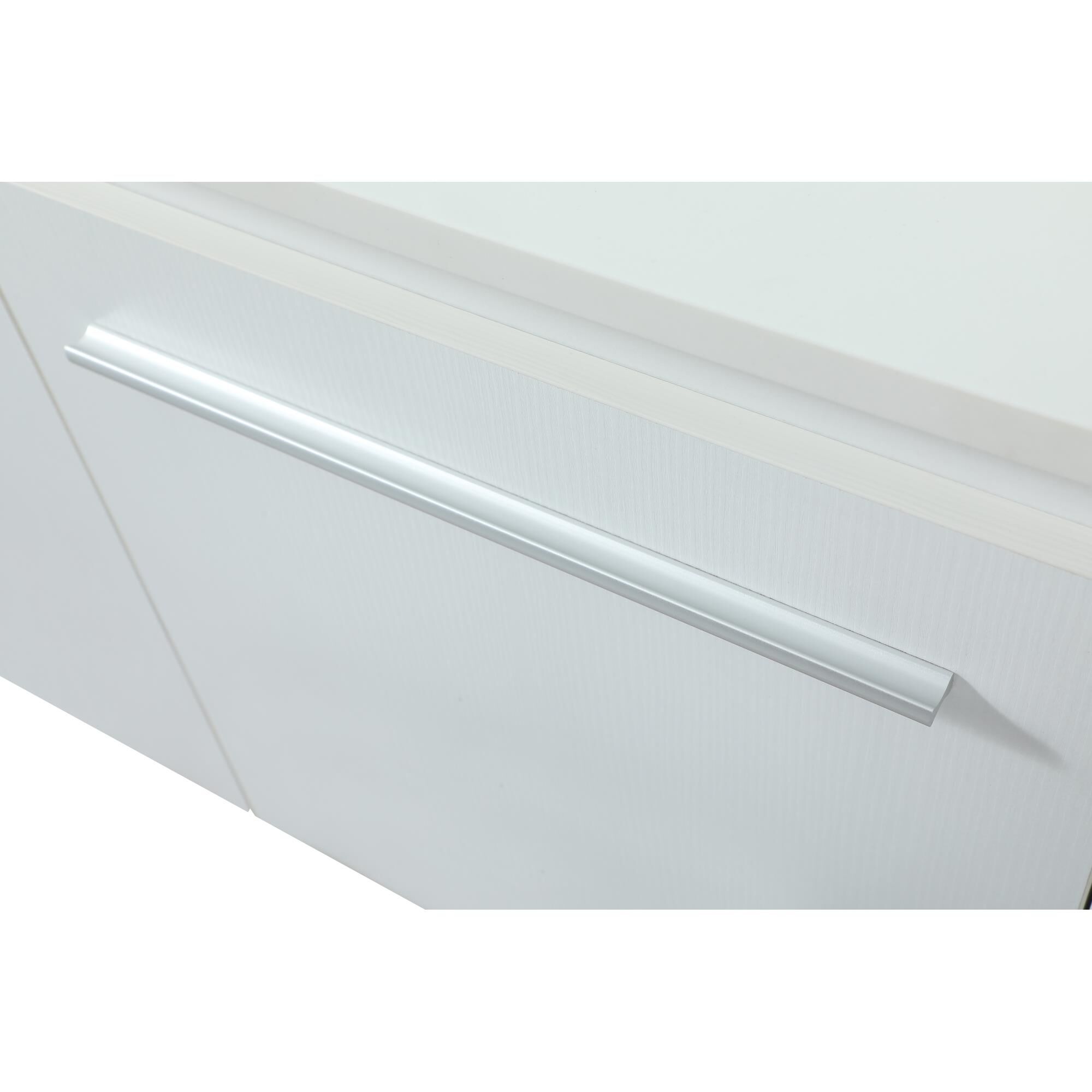 Shown in White finish