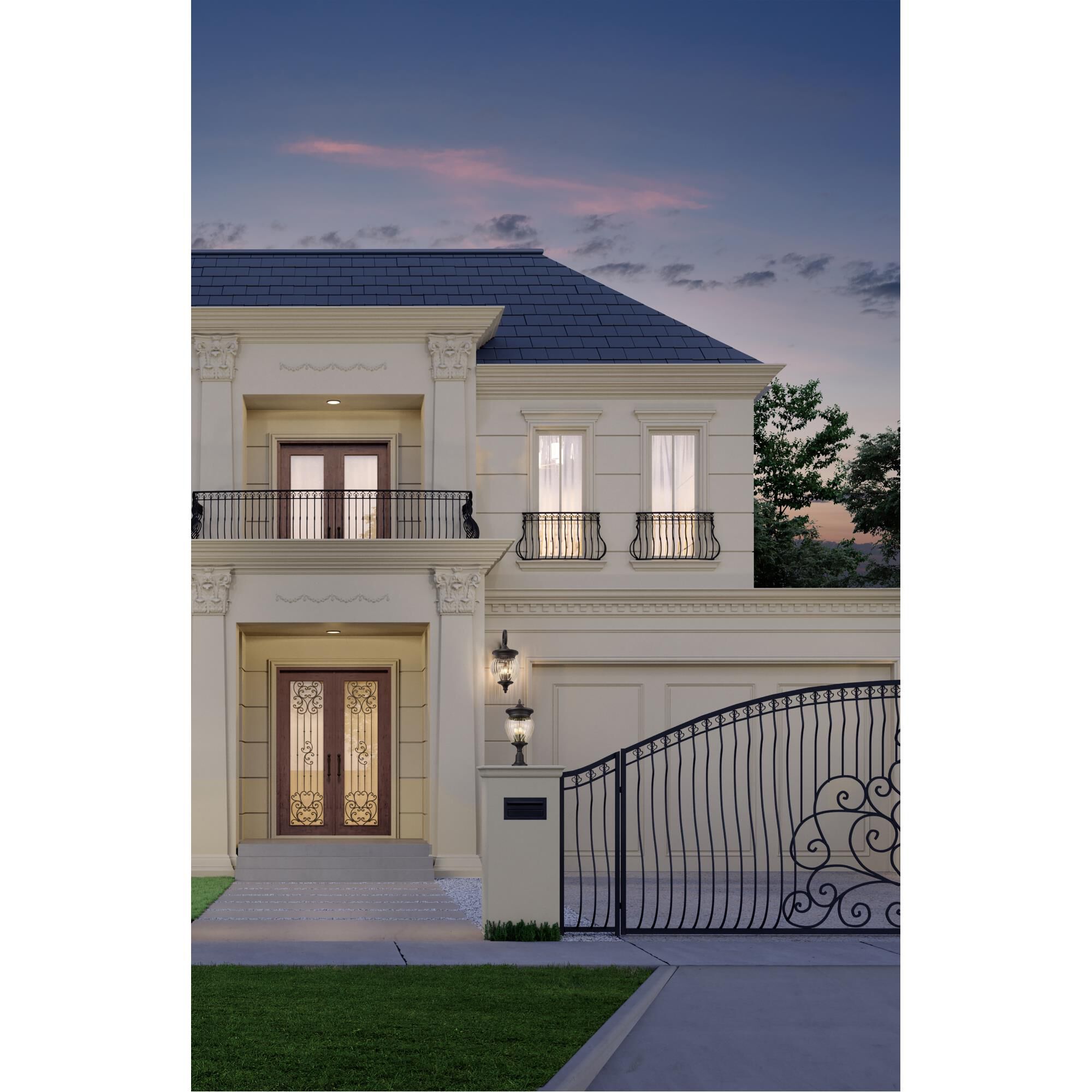 Shown in Black finish and Clear Ribbed glass and Clear Ribbed shade