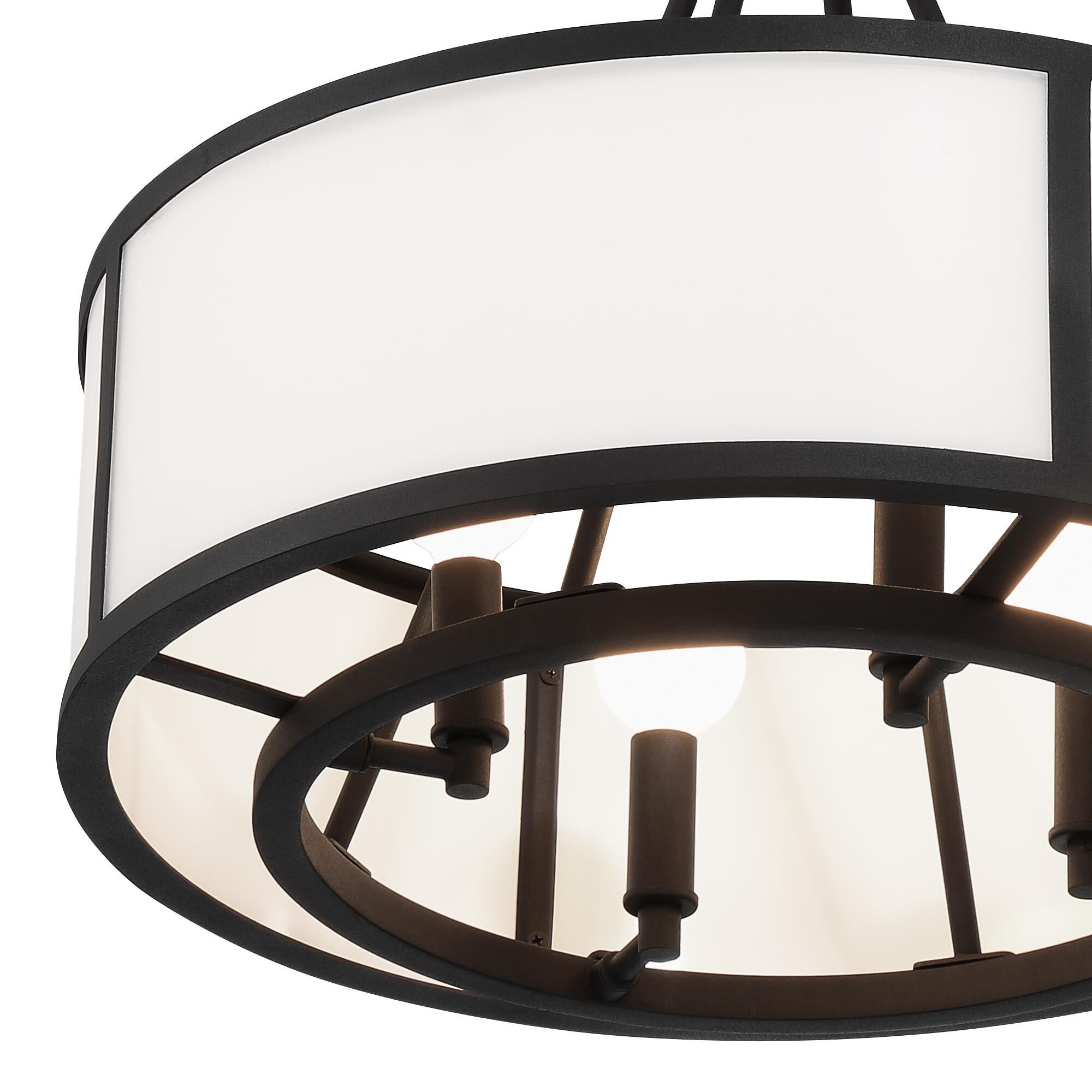 Bryant 18 Inch 4 Light Mini Chandelier by Crystorama