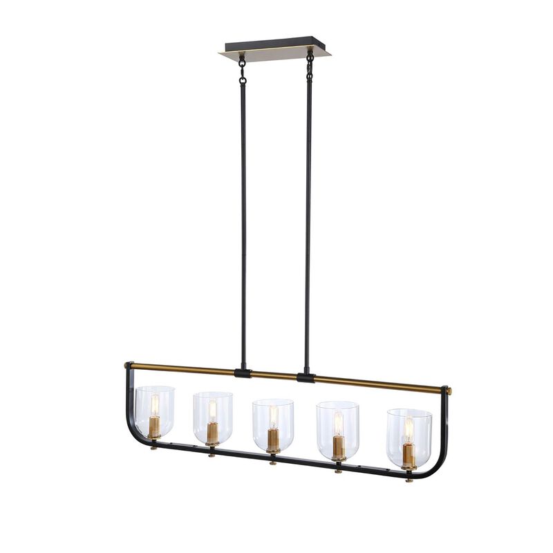 Kevin Kraemer Cheshire 40 Inch 5 Light Linear Suspension Light by Artcraft