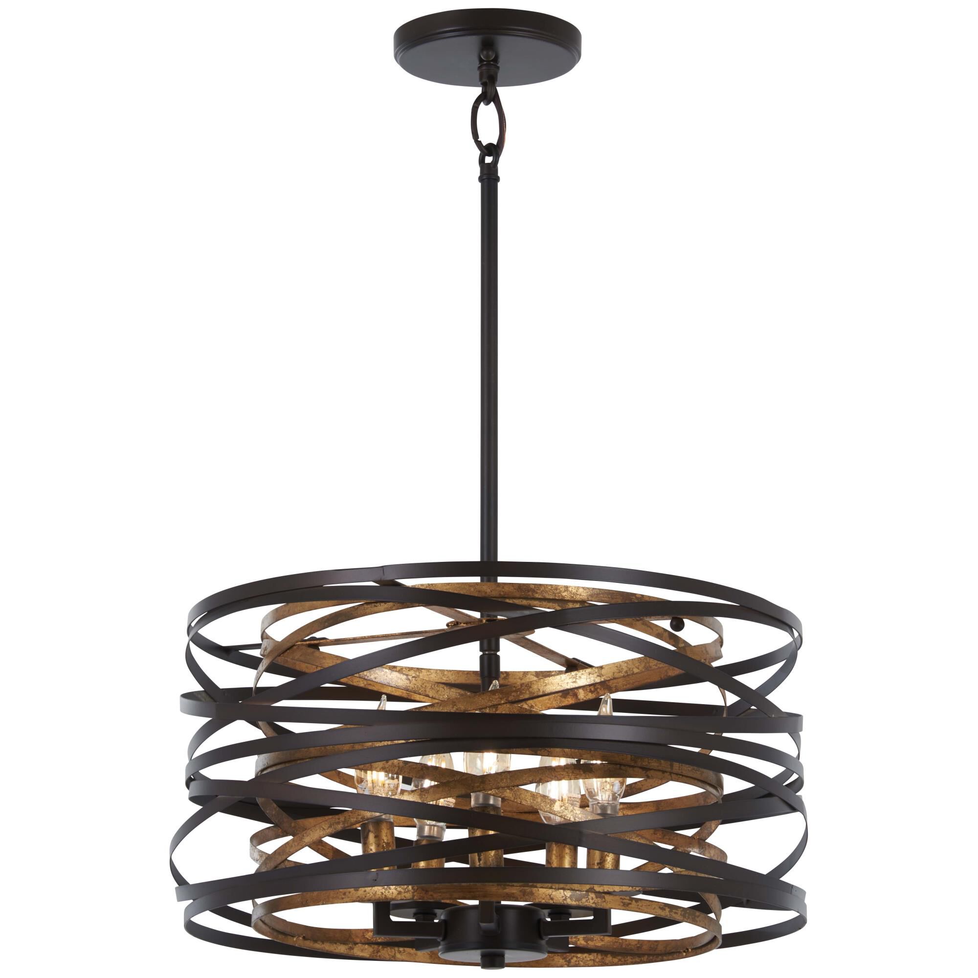 Vortic Flow 16 Inch Large Pendant by Minka Lavery