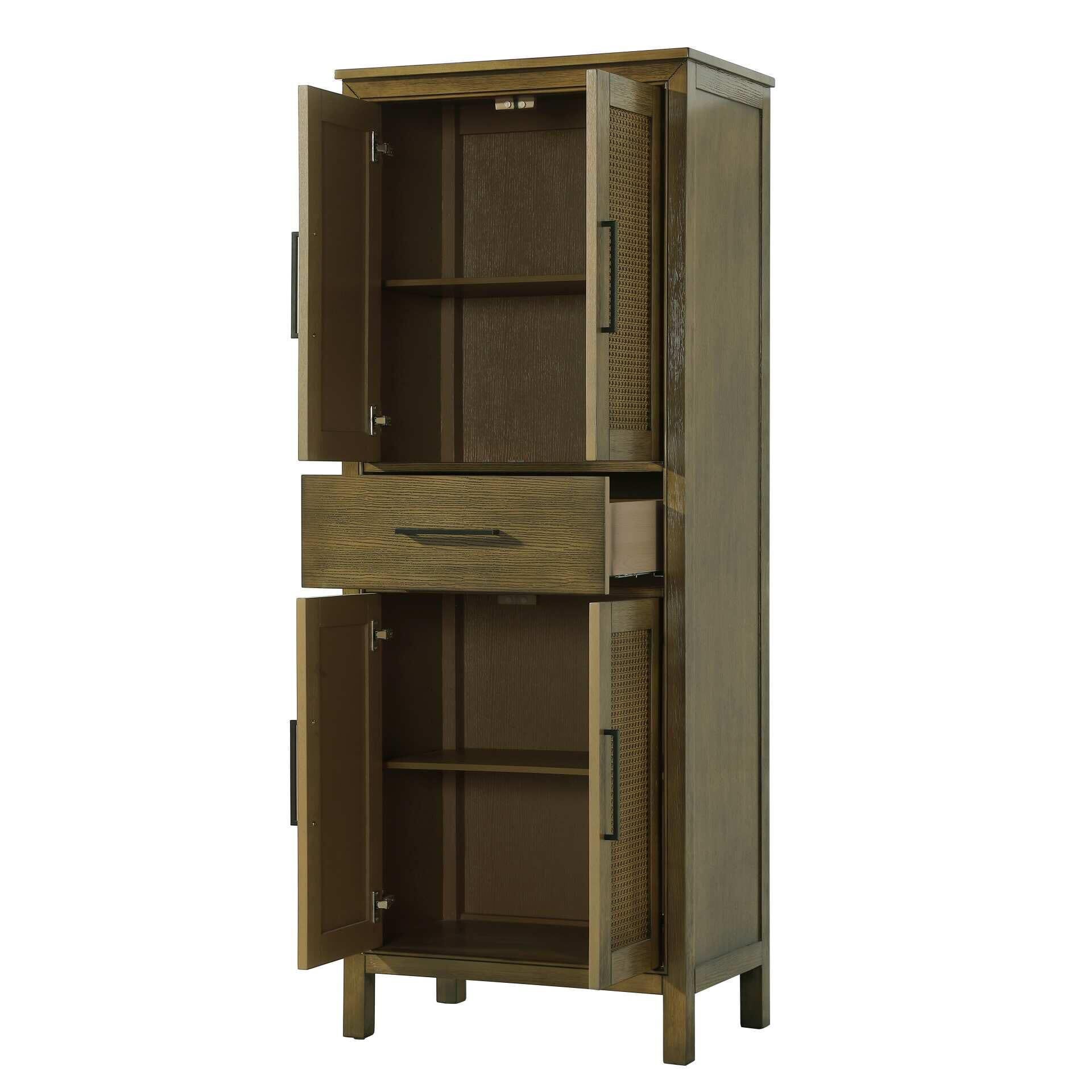 Alina 72 Inch Storage Cabinet by Elegant Decor