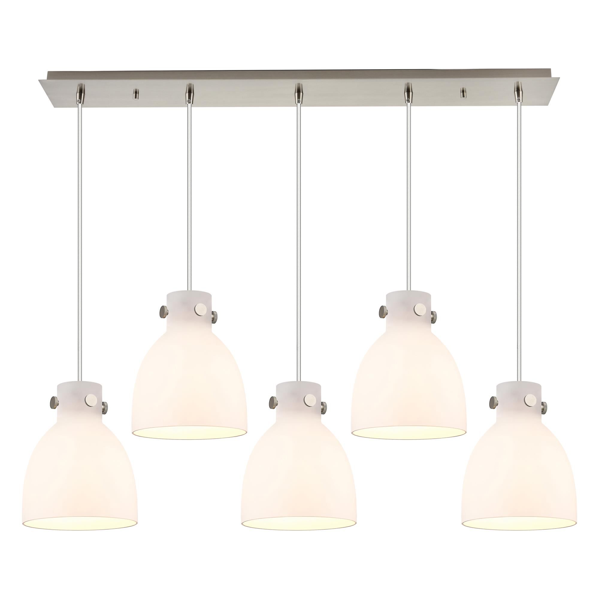 Bruno Marashlian Newton Bell 39 Inch 5 Light Linear Suspension Light by Innovations Lighting