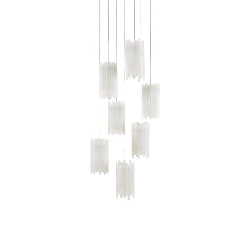 Escenia 7 Light Multi Light Pendant by Currey & Company