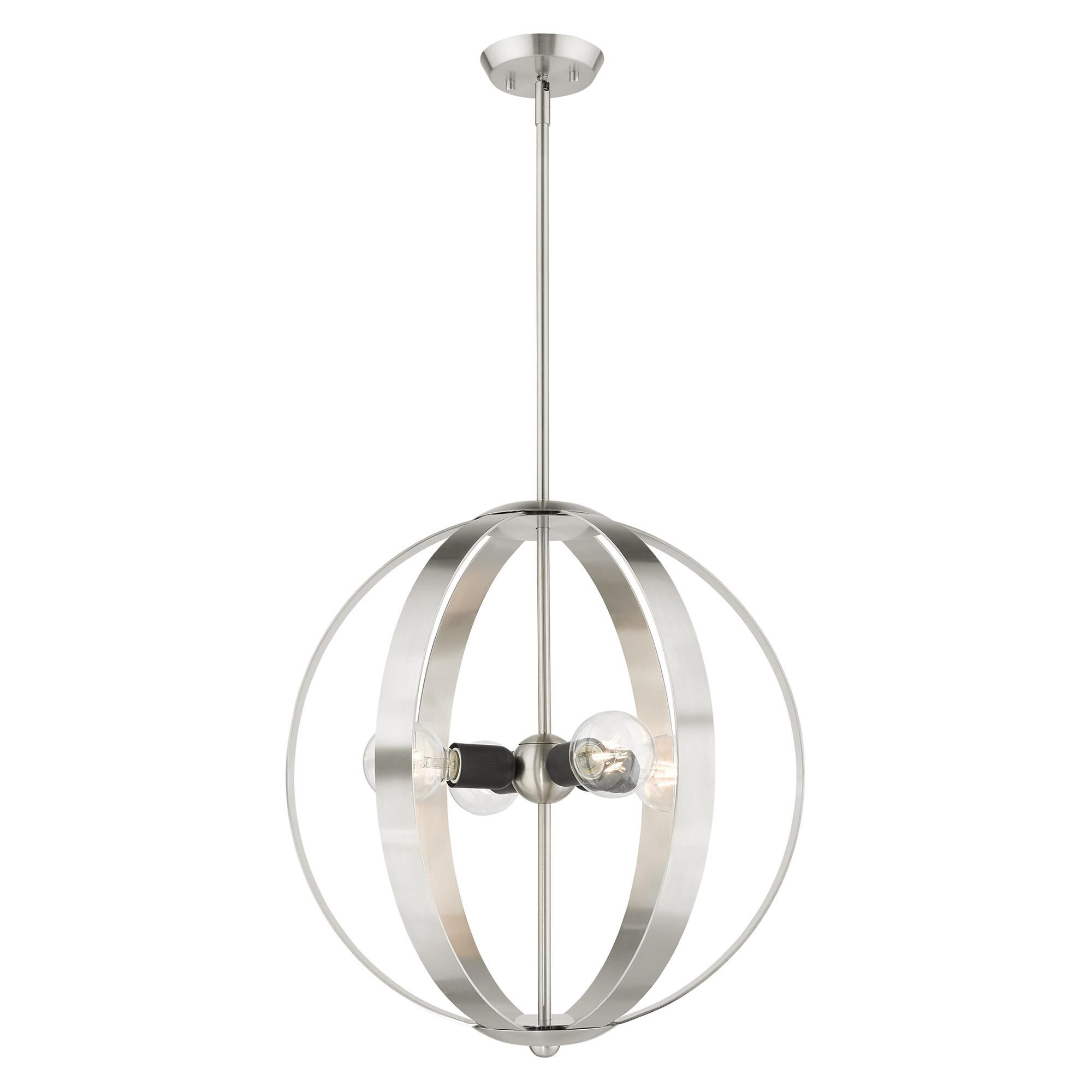 Modesto 4 Light Mini Chandelier by Livex Lighting