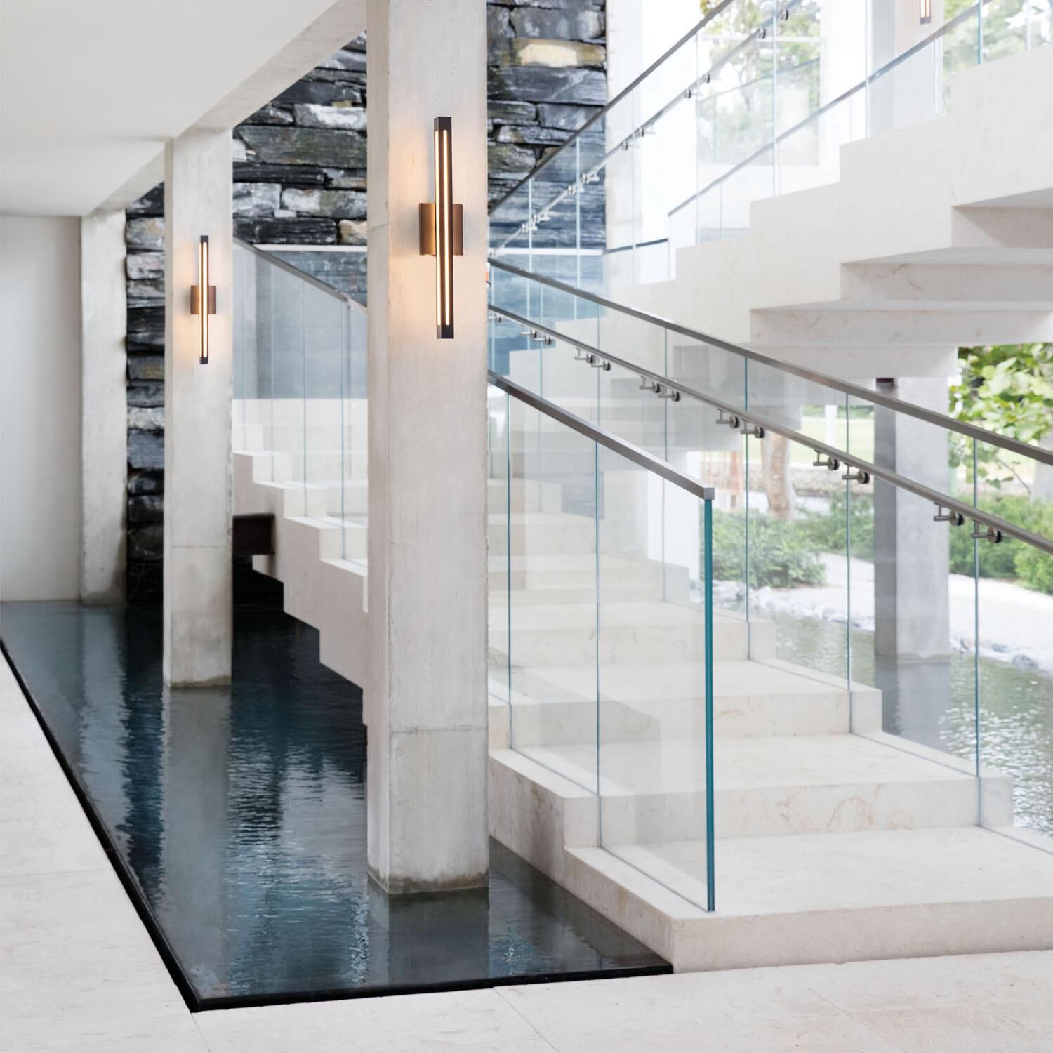 Shown in Bronze finish and Acrylic Lens glass