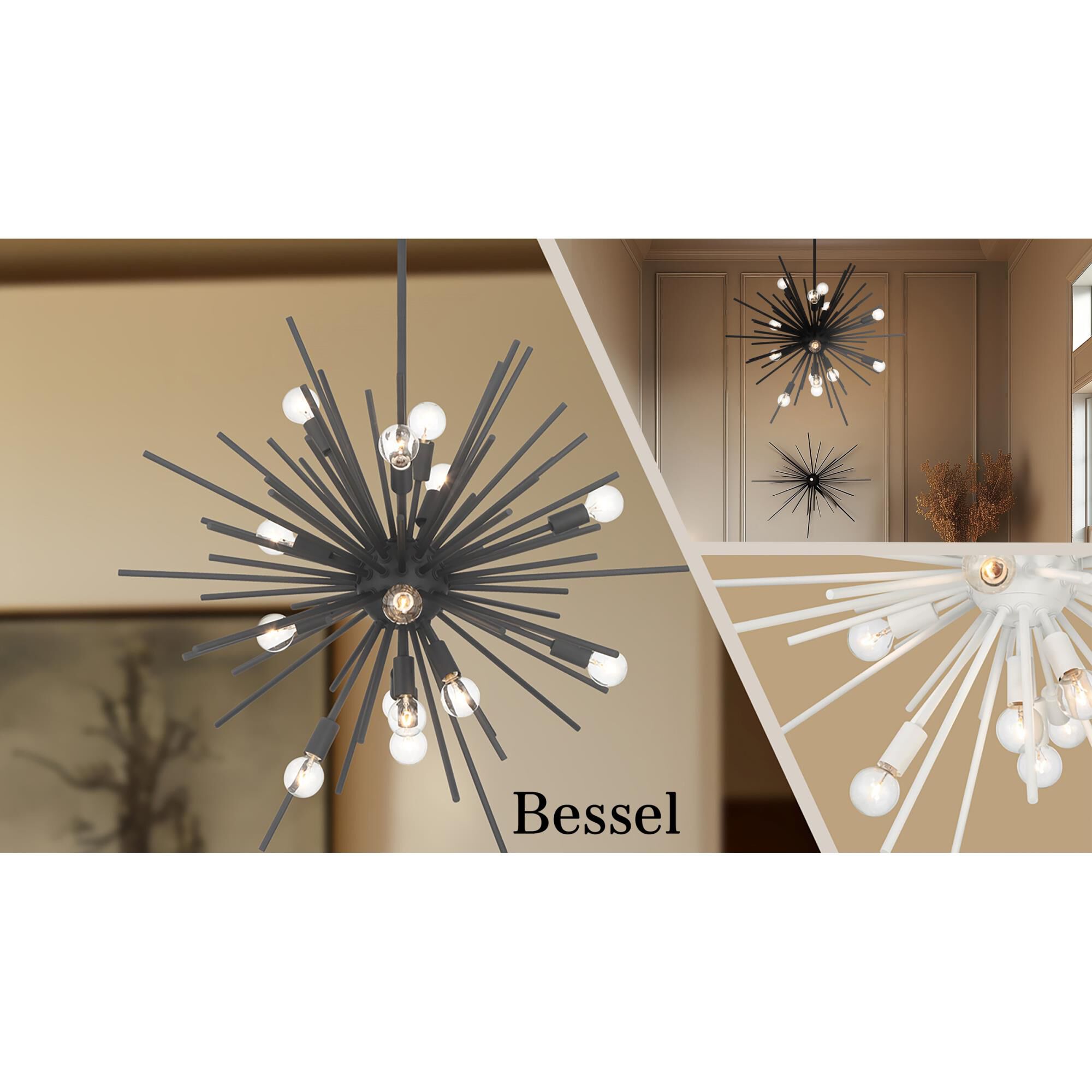 Bessel 30 Inch Large Pendant by Minka Lavery