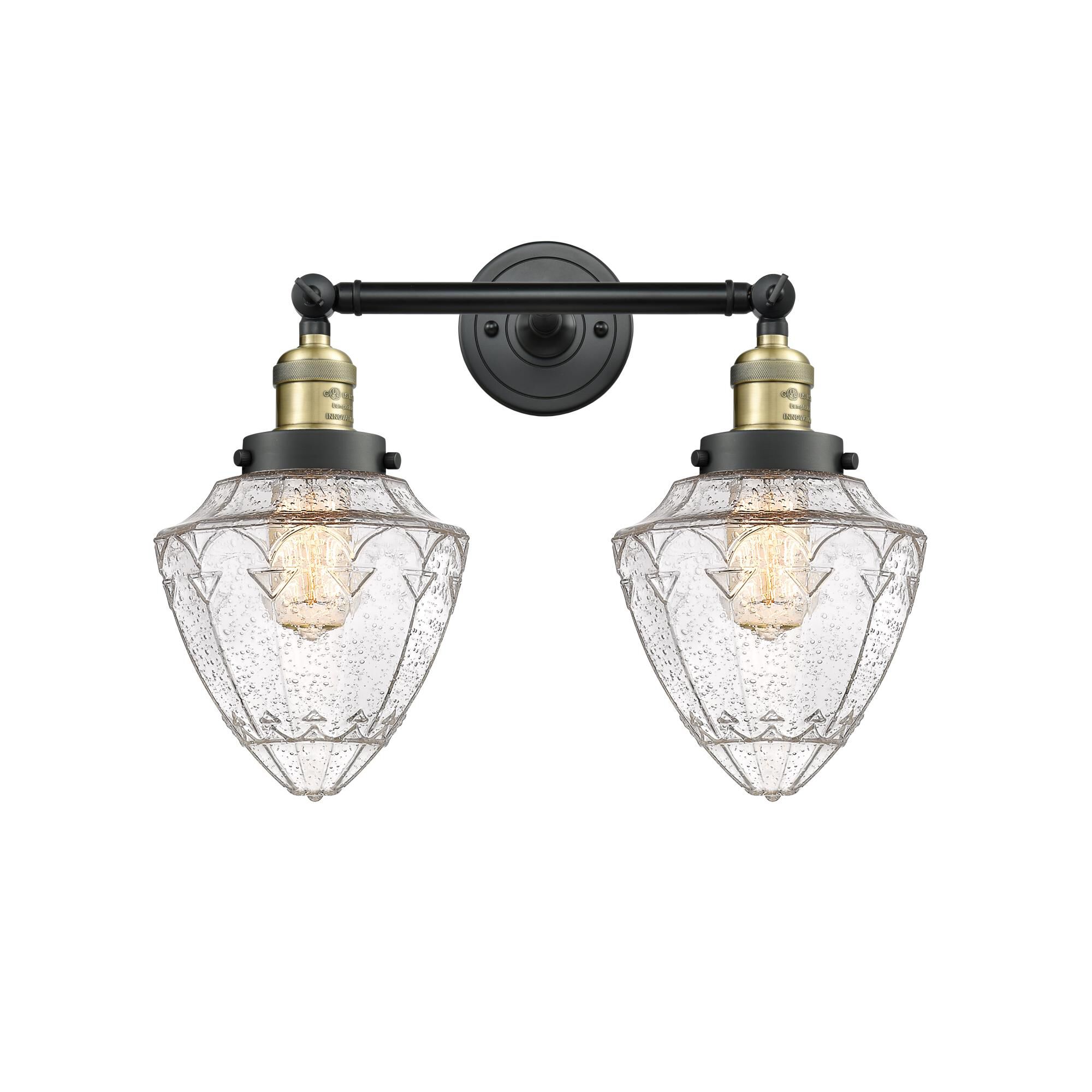 Bruno Marashlian Bullet 17 Inch 2 Light Bath Vanity Light by Innovations Lighting