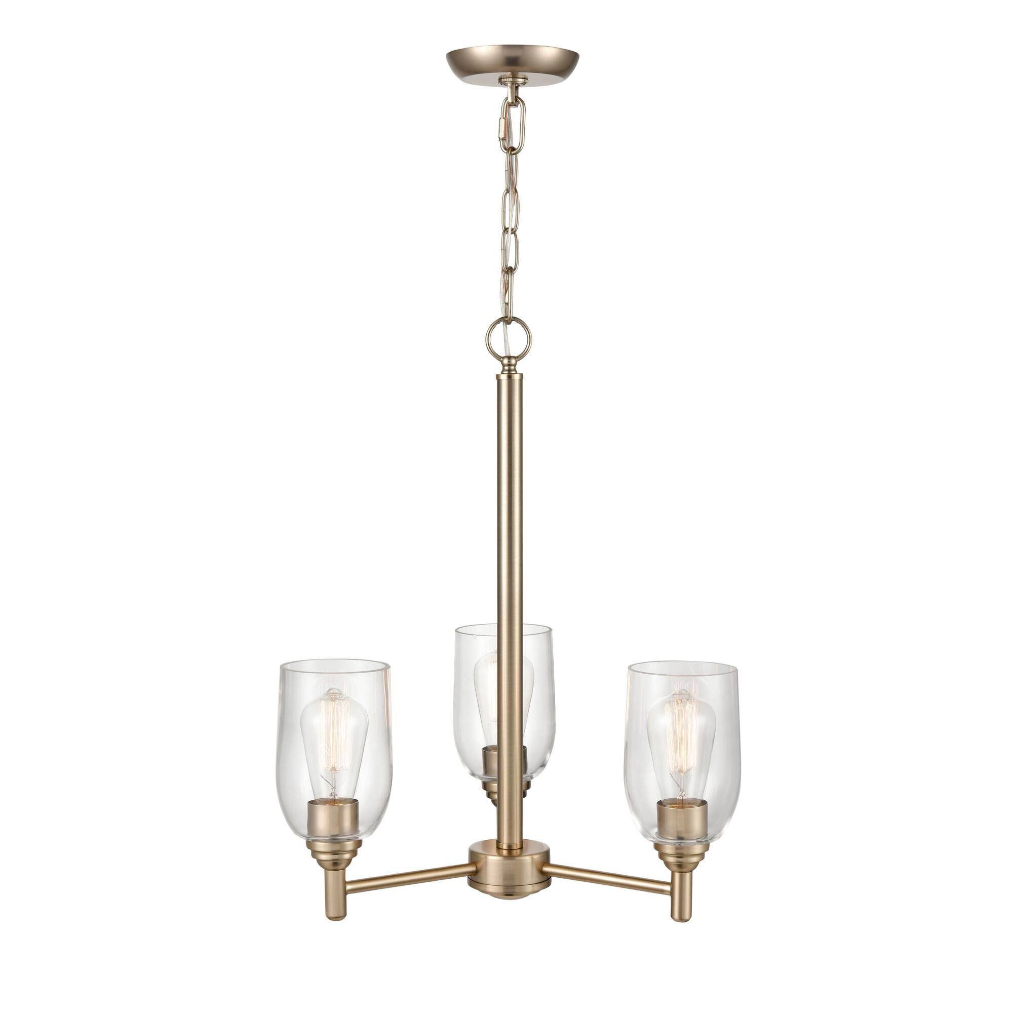 Arlett 18 Inch 3 Light Mini Chandelier by Millennium Lighting