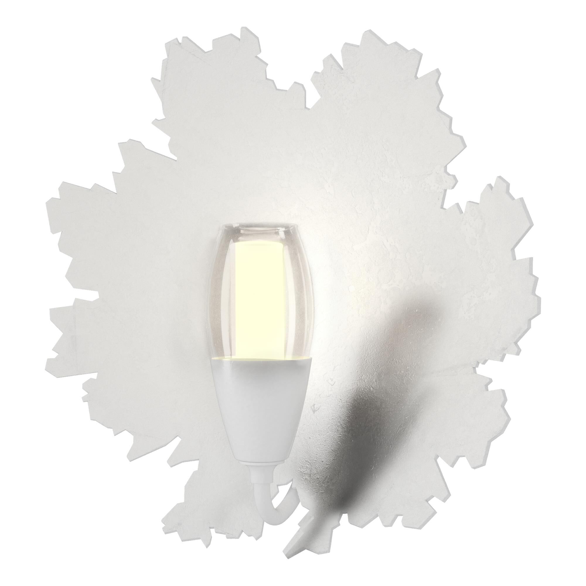 Shown in White finish and Clear with Frosted Diffuser glass