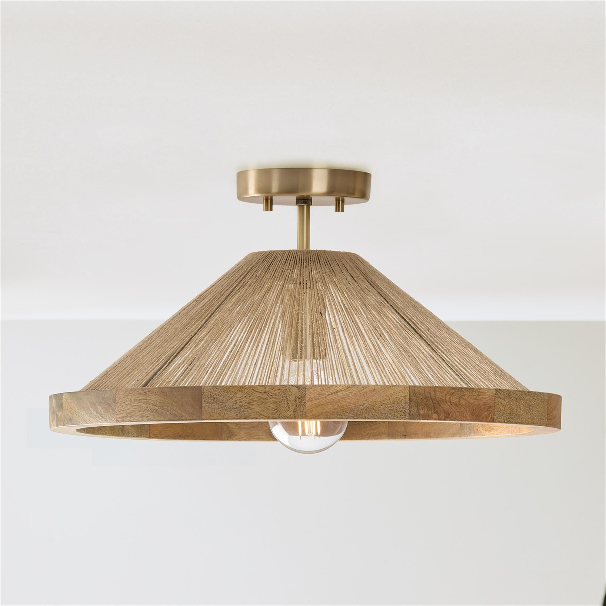 Shown in Matte Brass finish